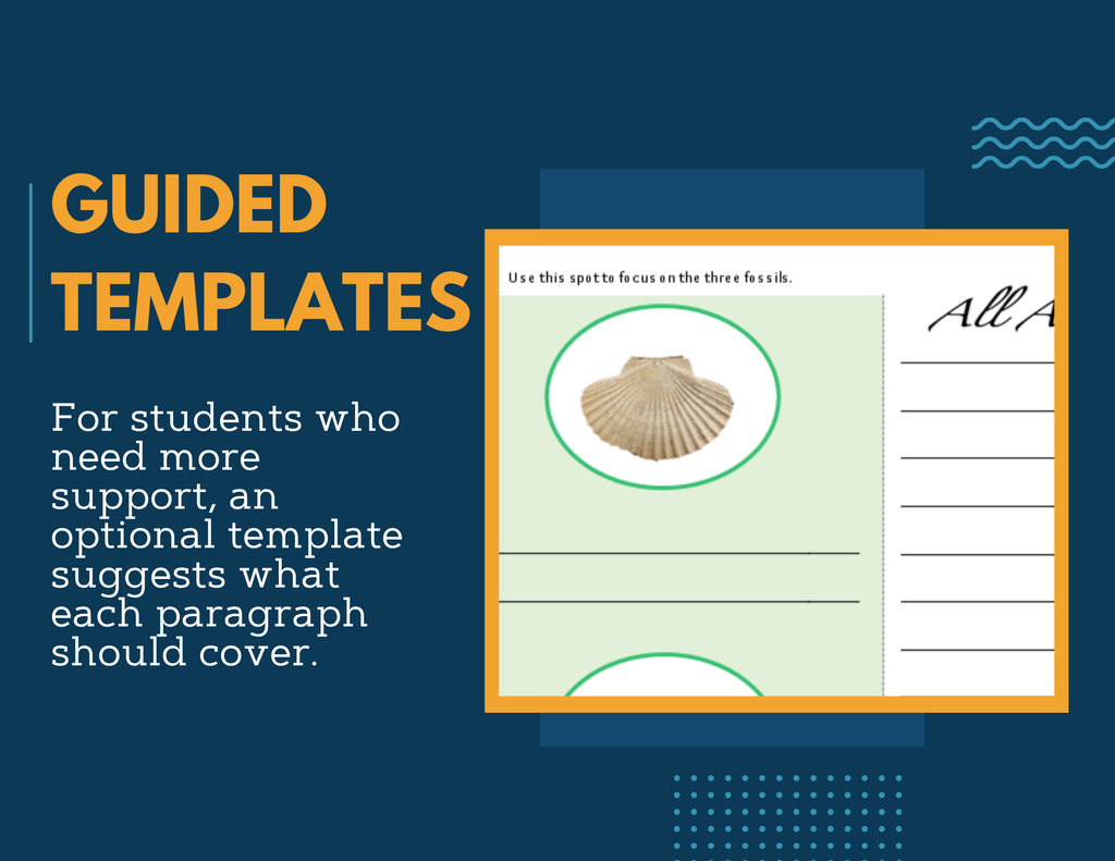 Writing Prompts - Fossil Record - MS 6-8 NGSS