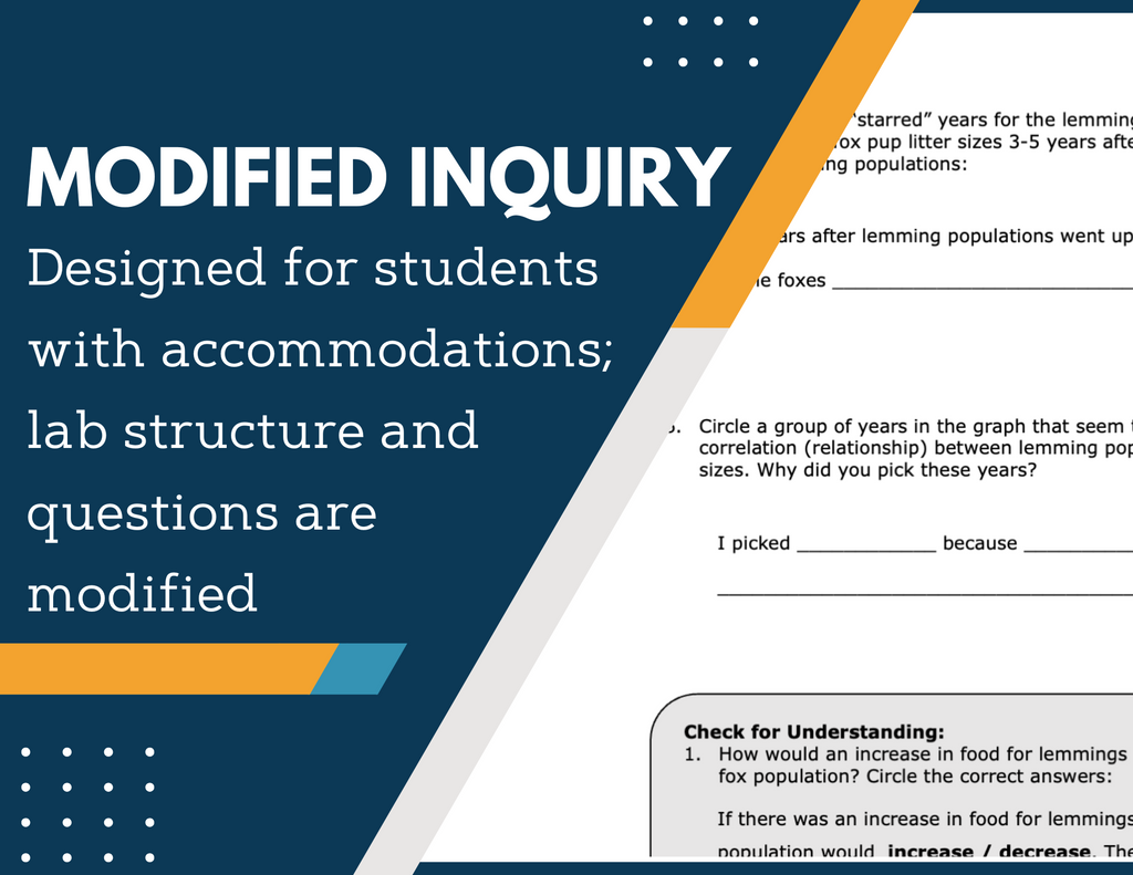 Population Resources Inquiry Lab - NGSS MS LS2-1