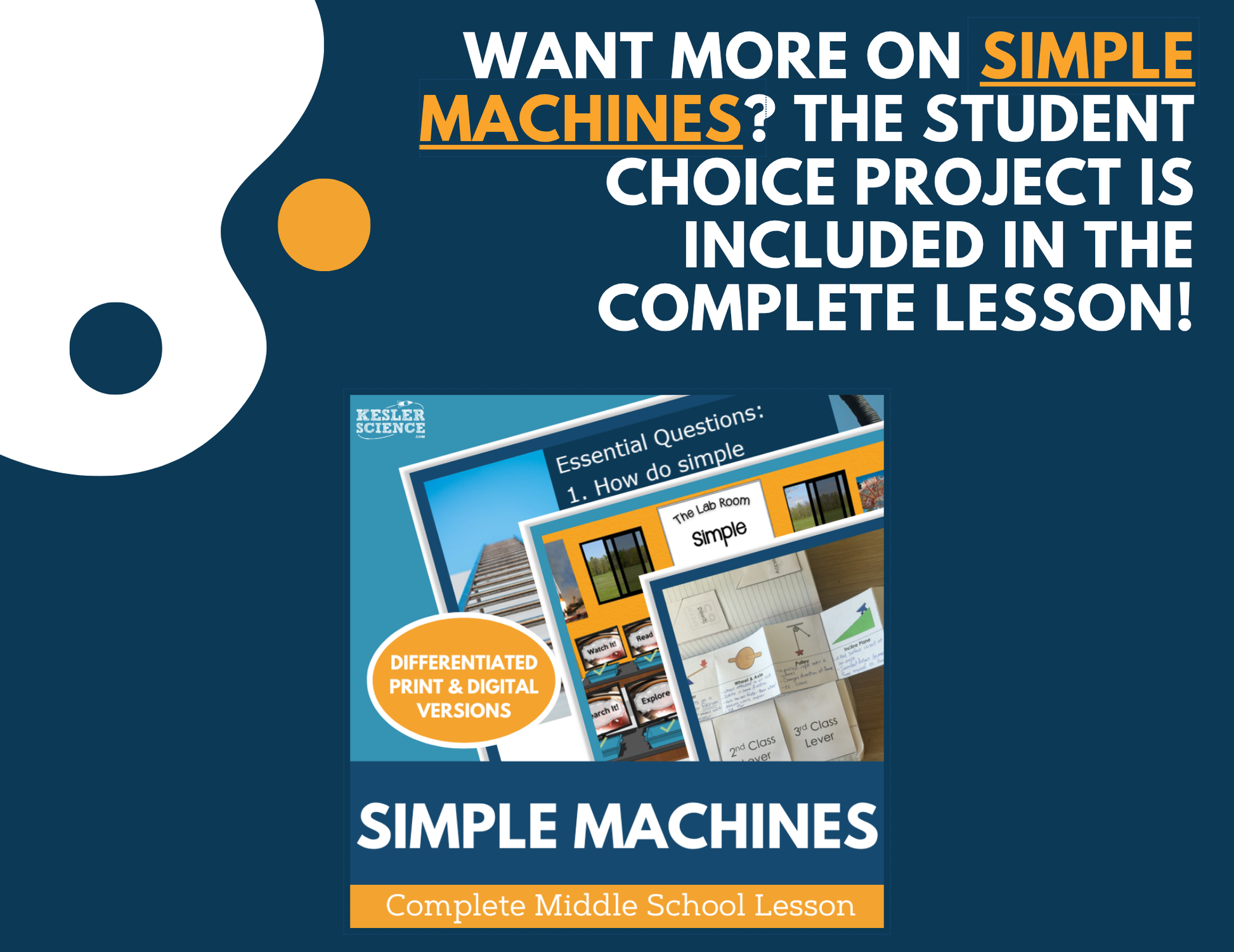 Simple Machines - Student Choice Projects - MS