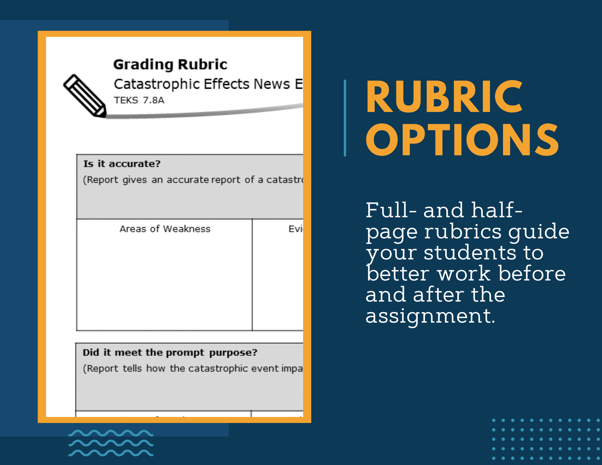 Writing Prompts - Catastrophic Effects - MS 6-8