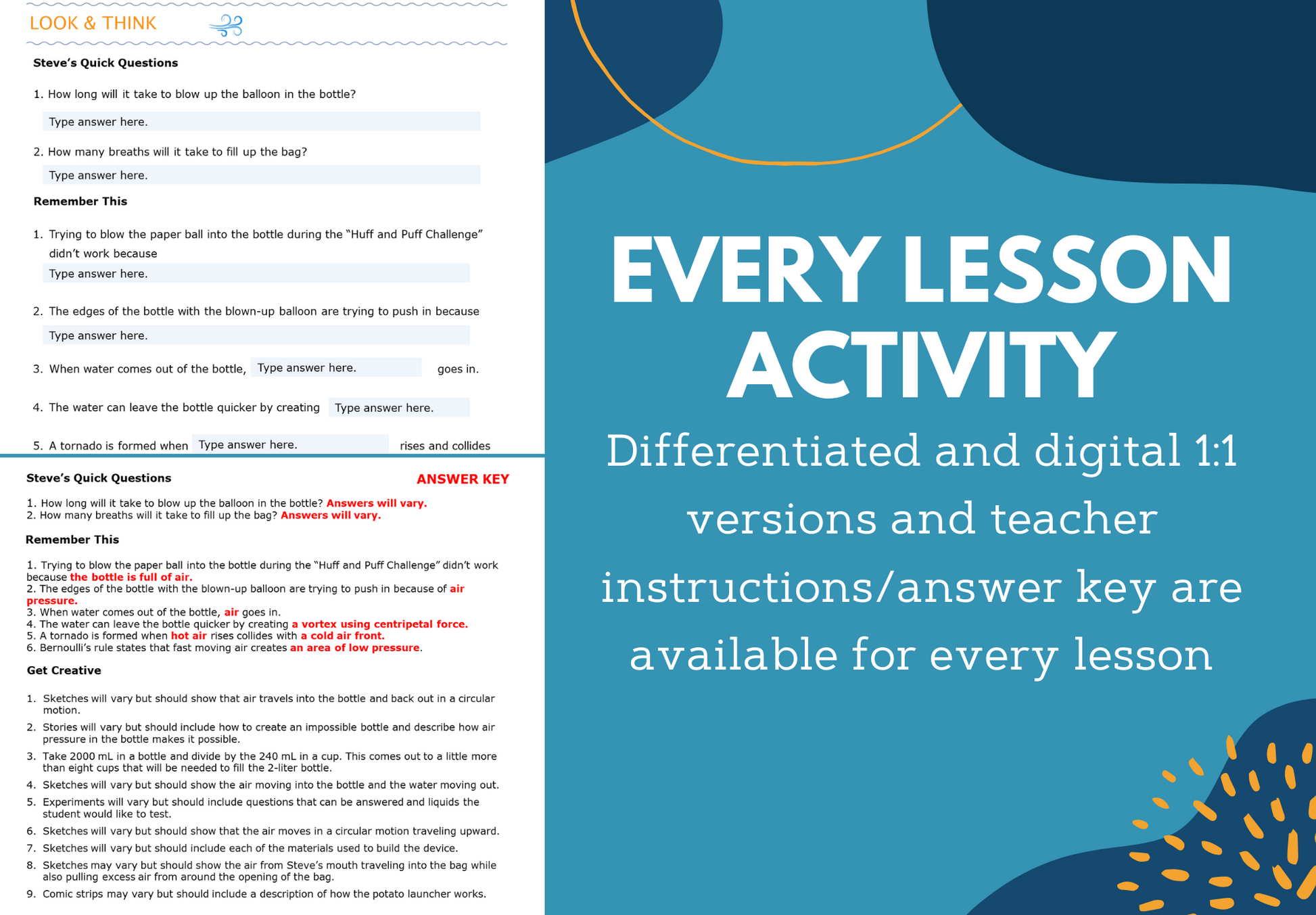 Spangler All About Air Science Classroom Video + Activities