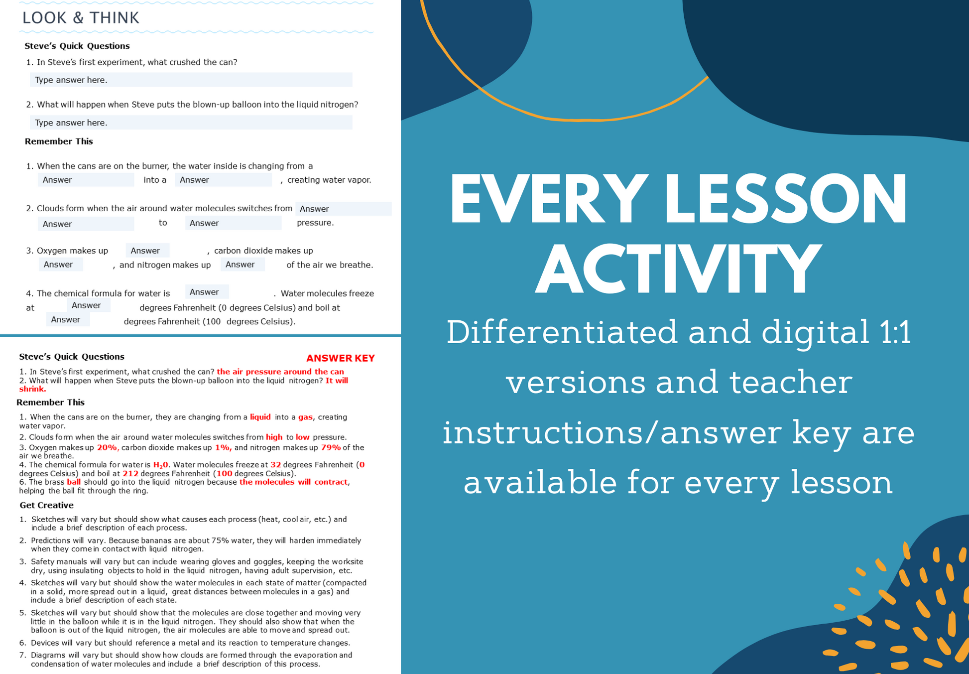 Spangler Full-Length Sub-Zero Science Classroom Video + Activities
