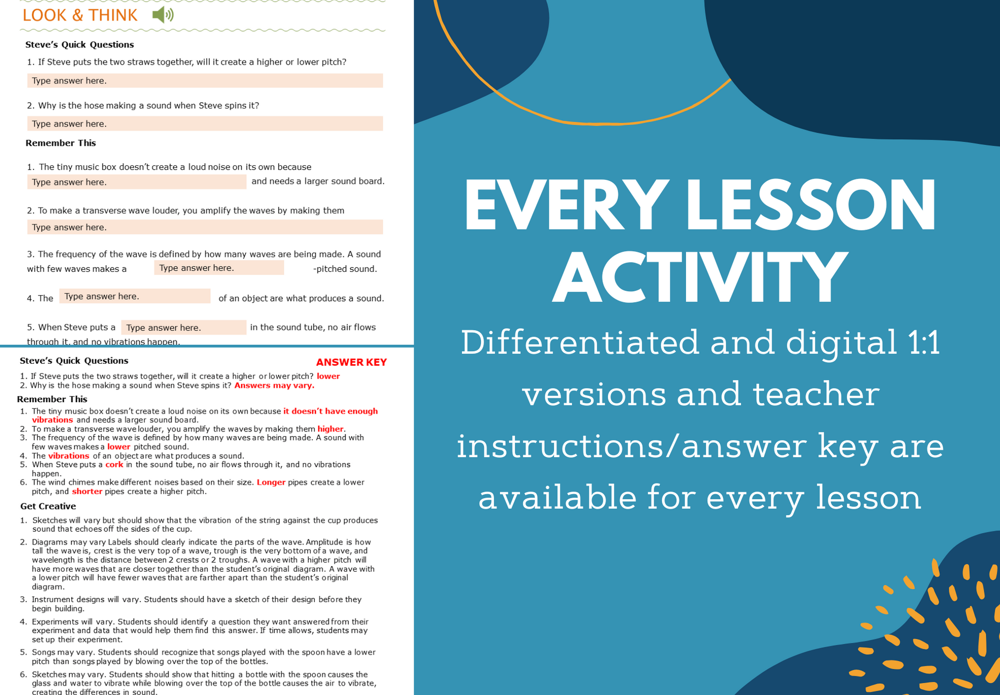 Spangler Full-Length Science of Sound Classroom Video + Activities