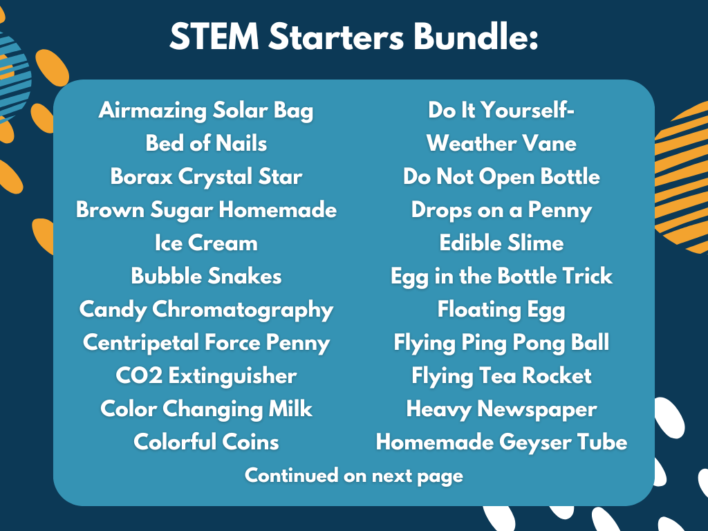 Spangler STEM Starters Bundle for Pre-K - 8th Grade