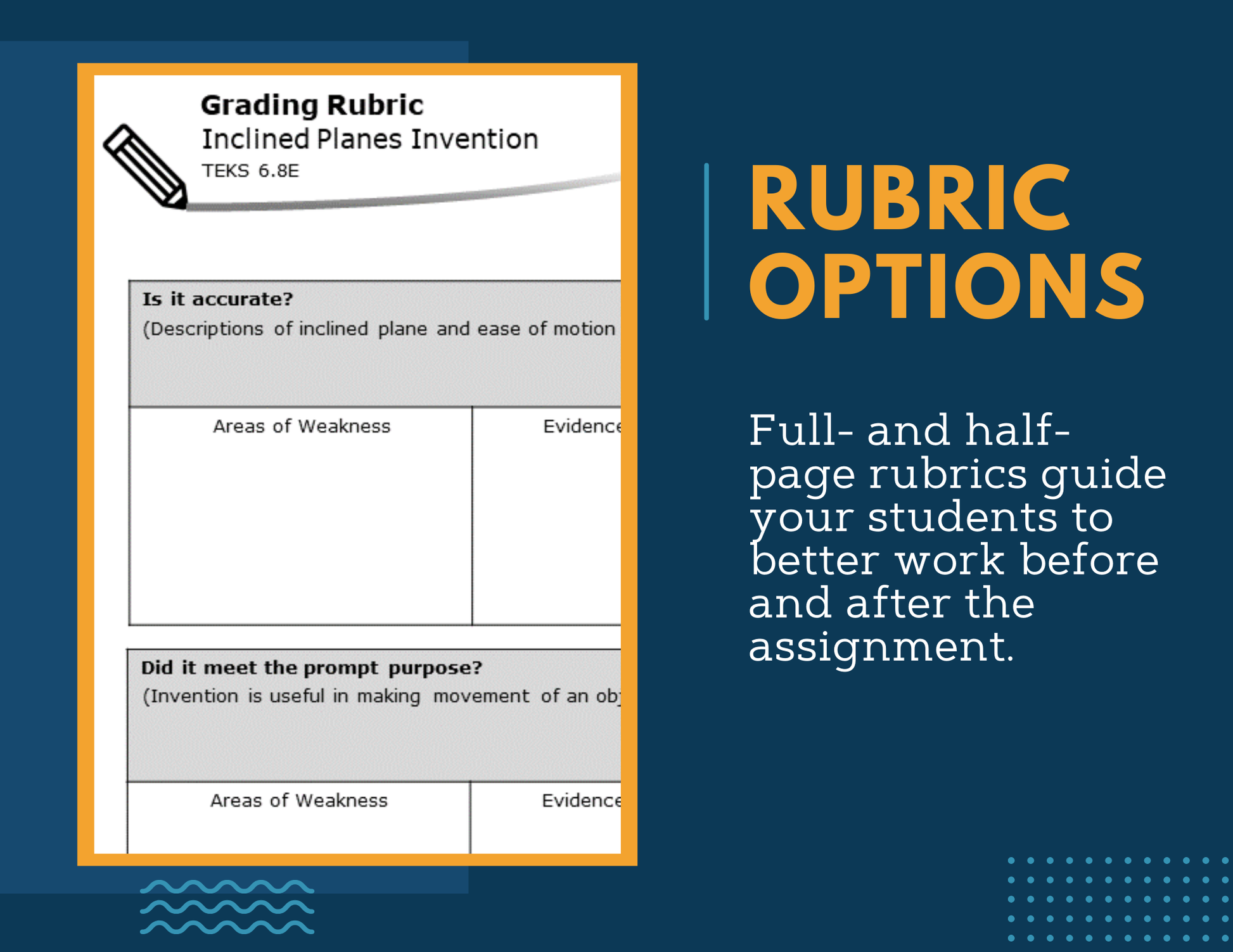 Writing Prompts - Inclined Planes - MS 6-8