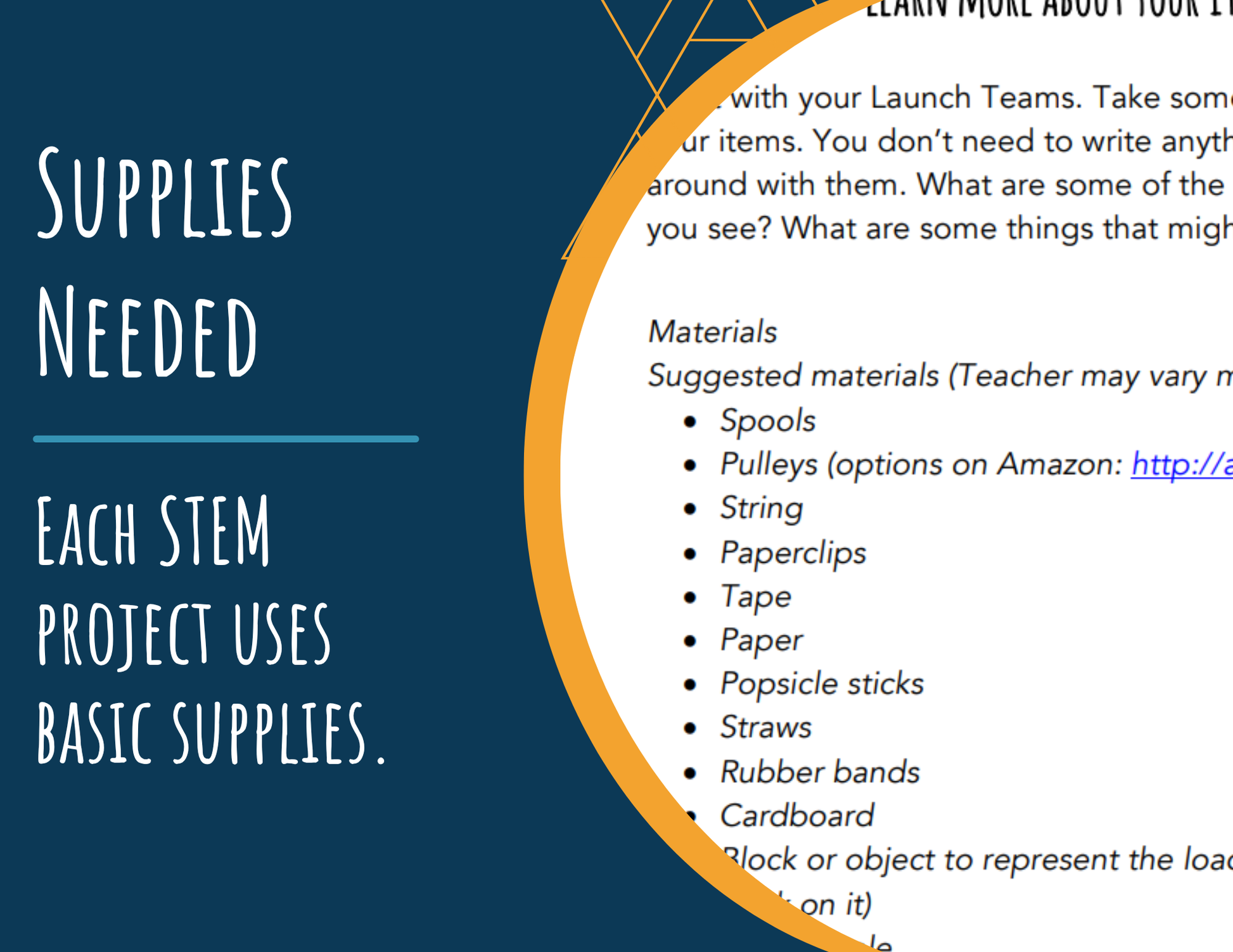 STEM Challenge - Project: Move - Design a Pulley System To Move a Heavy Load