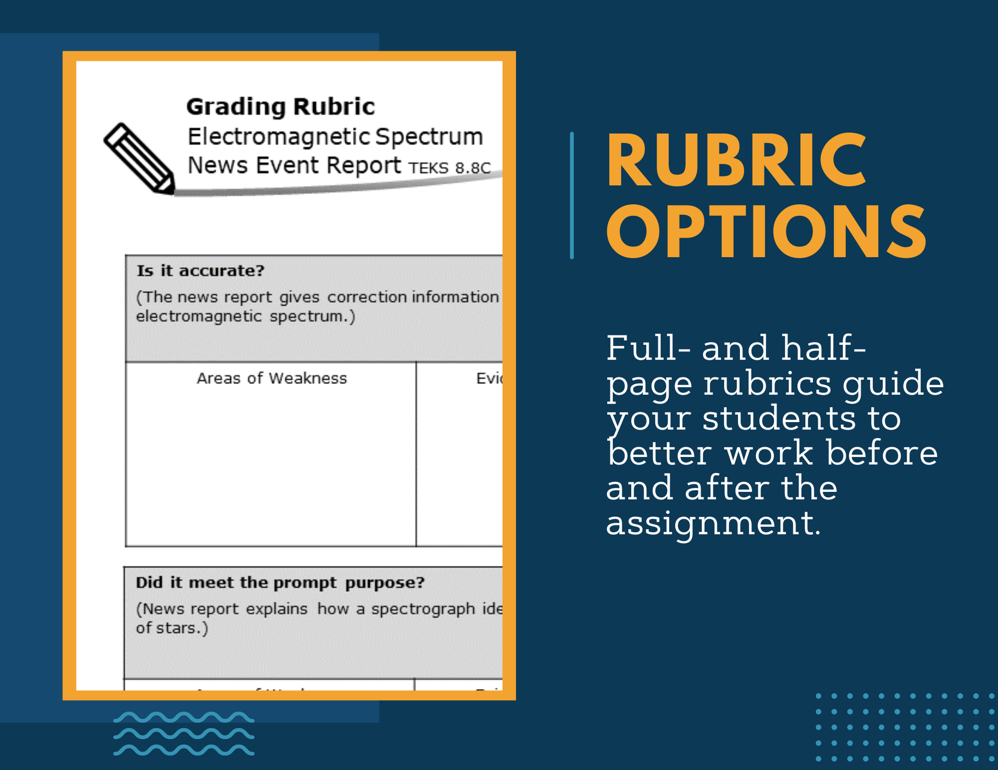 Writing Prompts - Electromagnetic Spectrum - MS 6-8