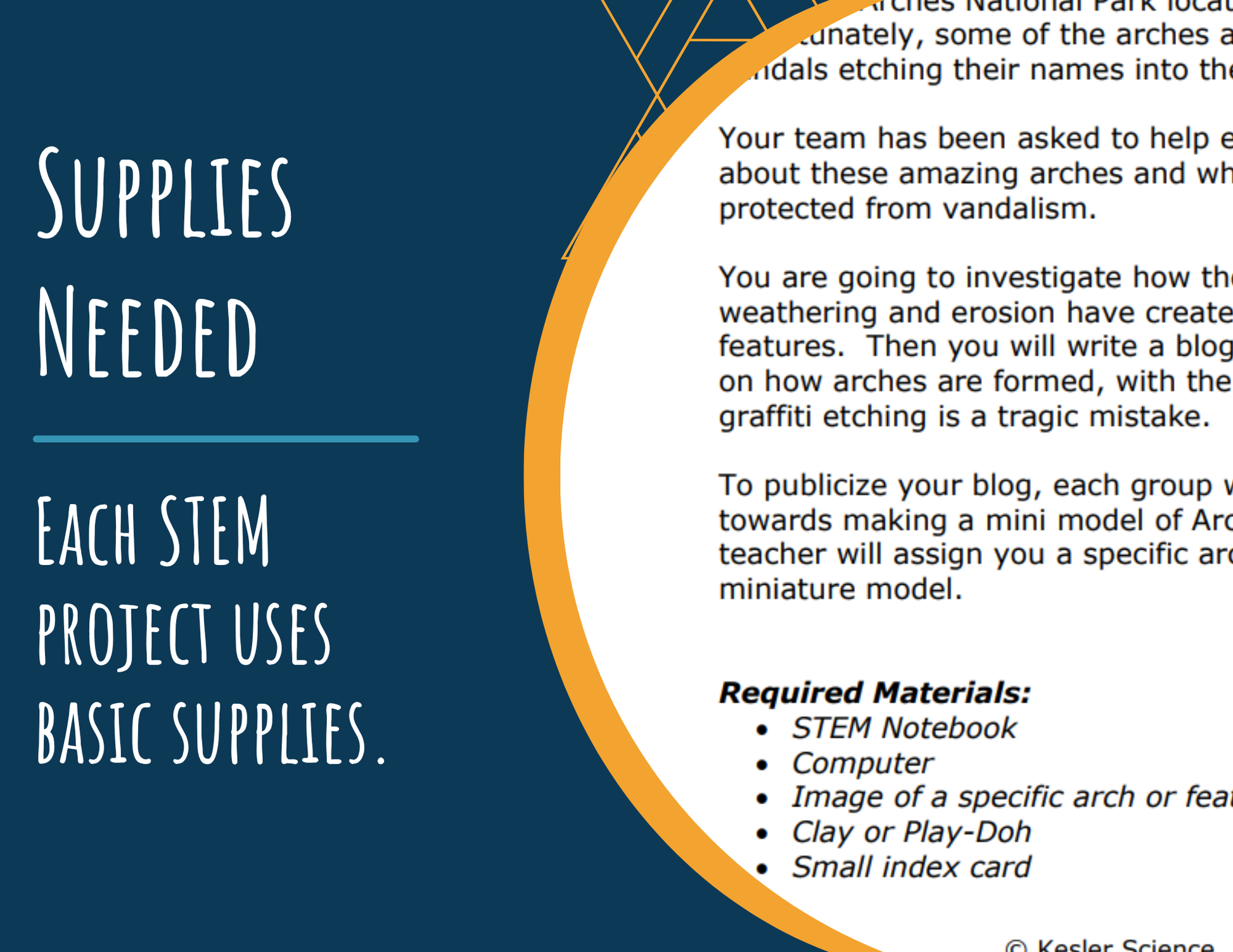 STEM Challenge - Project Arches - Protect Geologic Arches from Damage