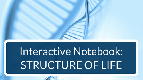 Structure of Life Interactive Notebook Templates