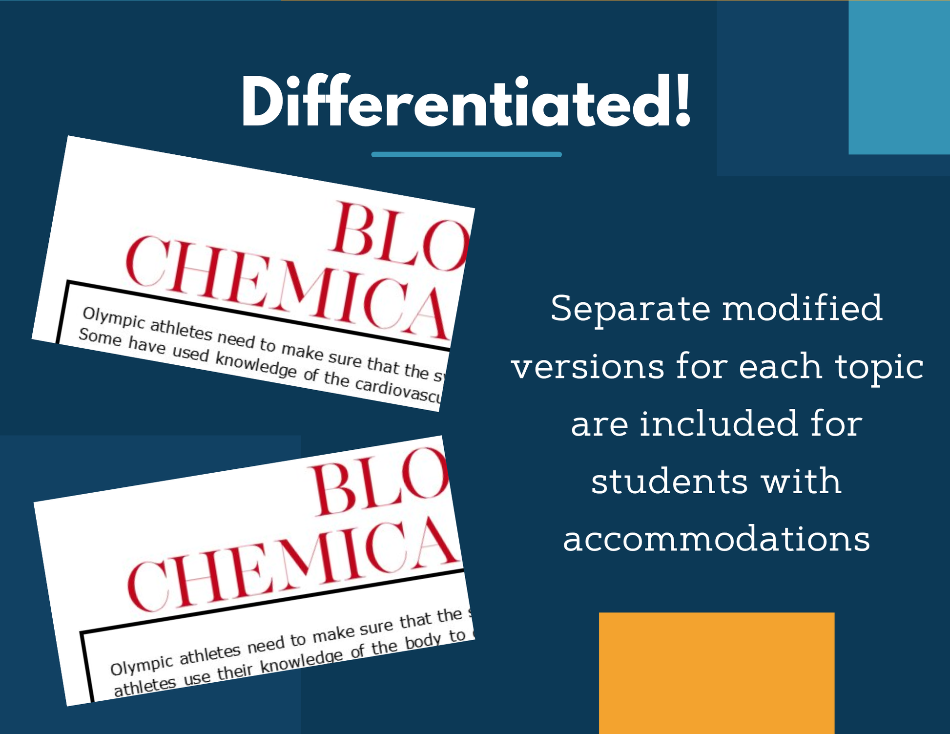 MS 6th 7th 8th Science Reading Comprehension Passages - VOL. 3 - Blood Chemical Interactions
