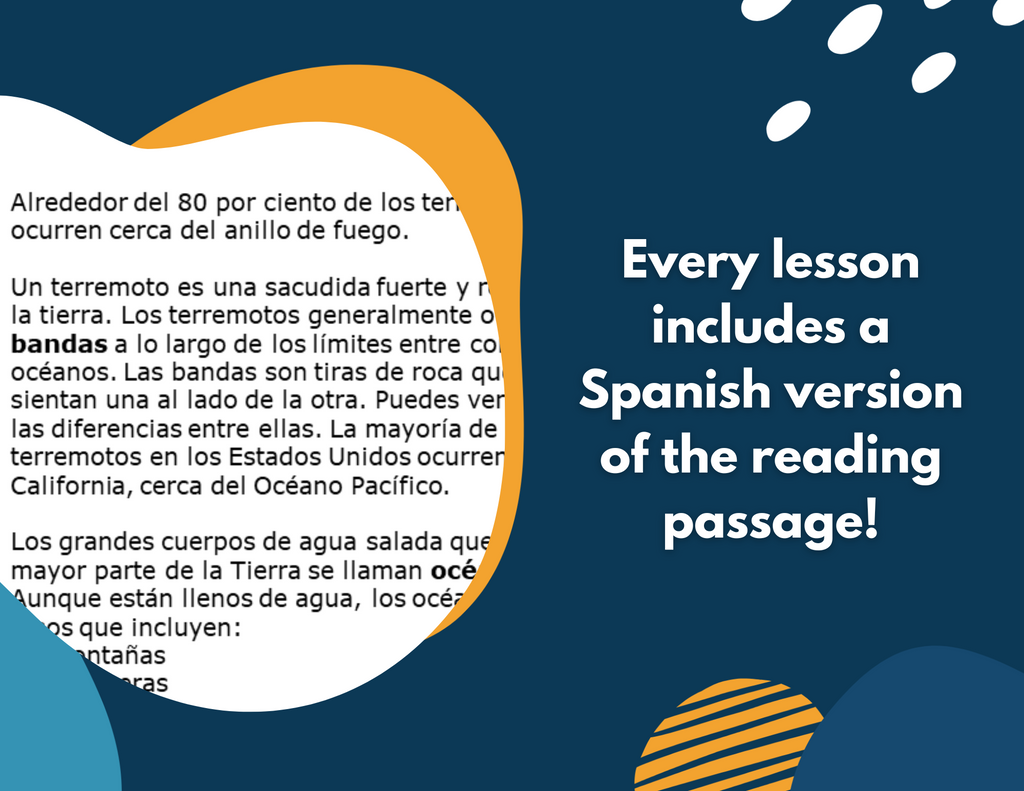 Patterns of Earth's Features - Complete Lesson Plan - 4th Grade