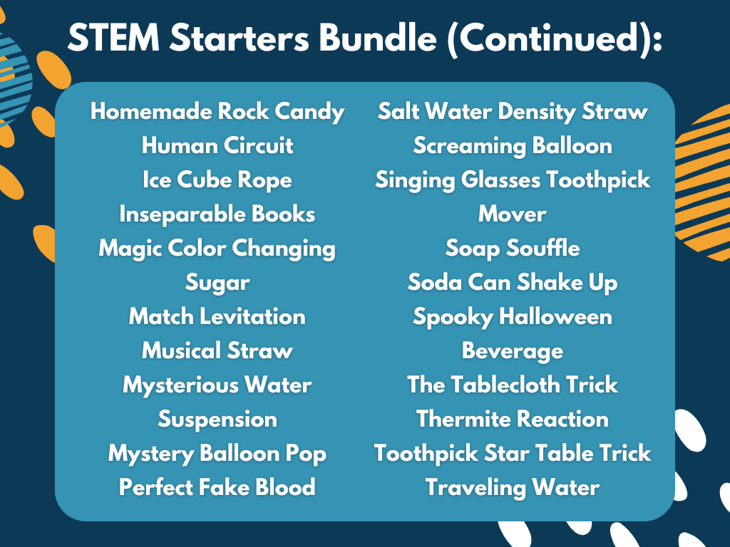 Spangler STEM Starters Bundle for Pre-K - 8th Grade