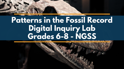 Patterns in the Fossil Record Digital Inquiry Lab - NGSS MS LS4-1