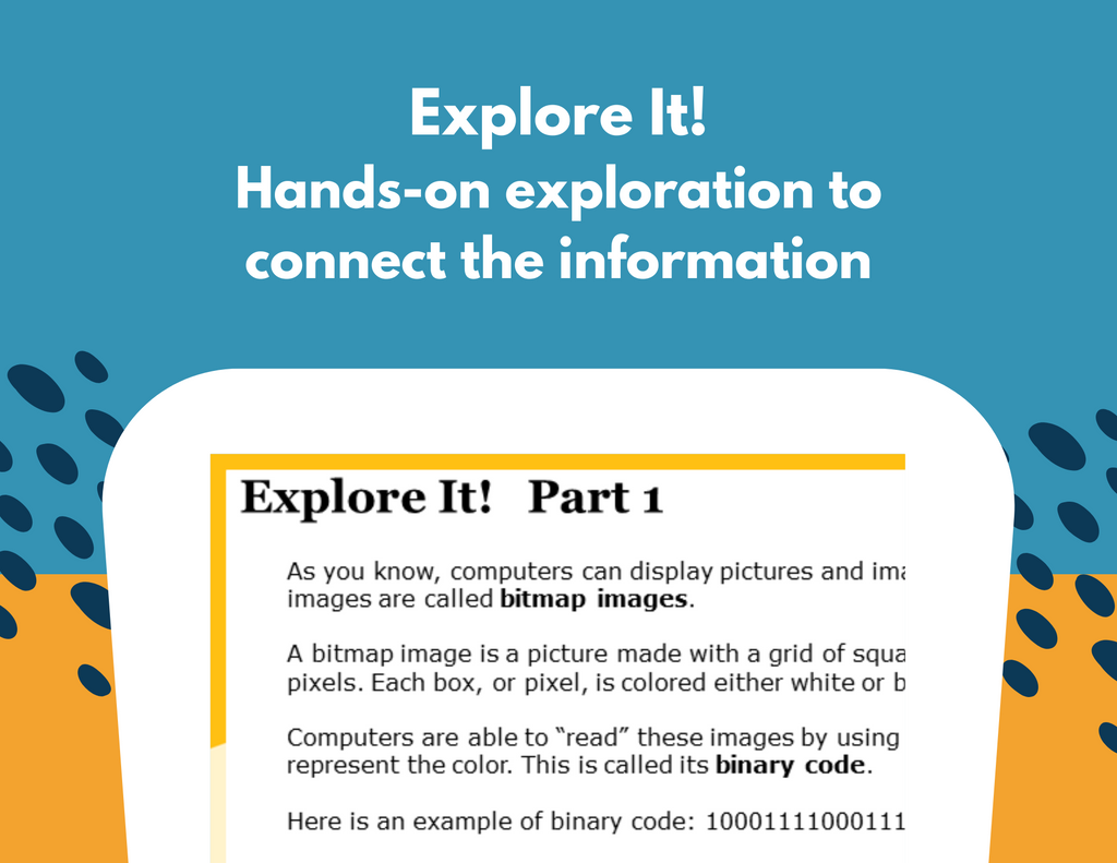 Using Patterns to Transfer Information - Student-Led Station Lab - 4th Grade