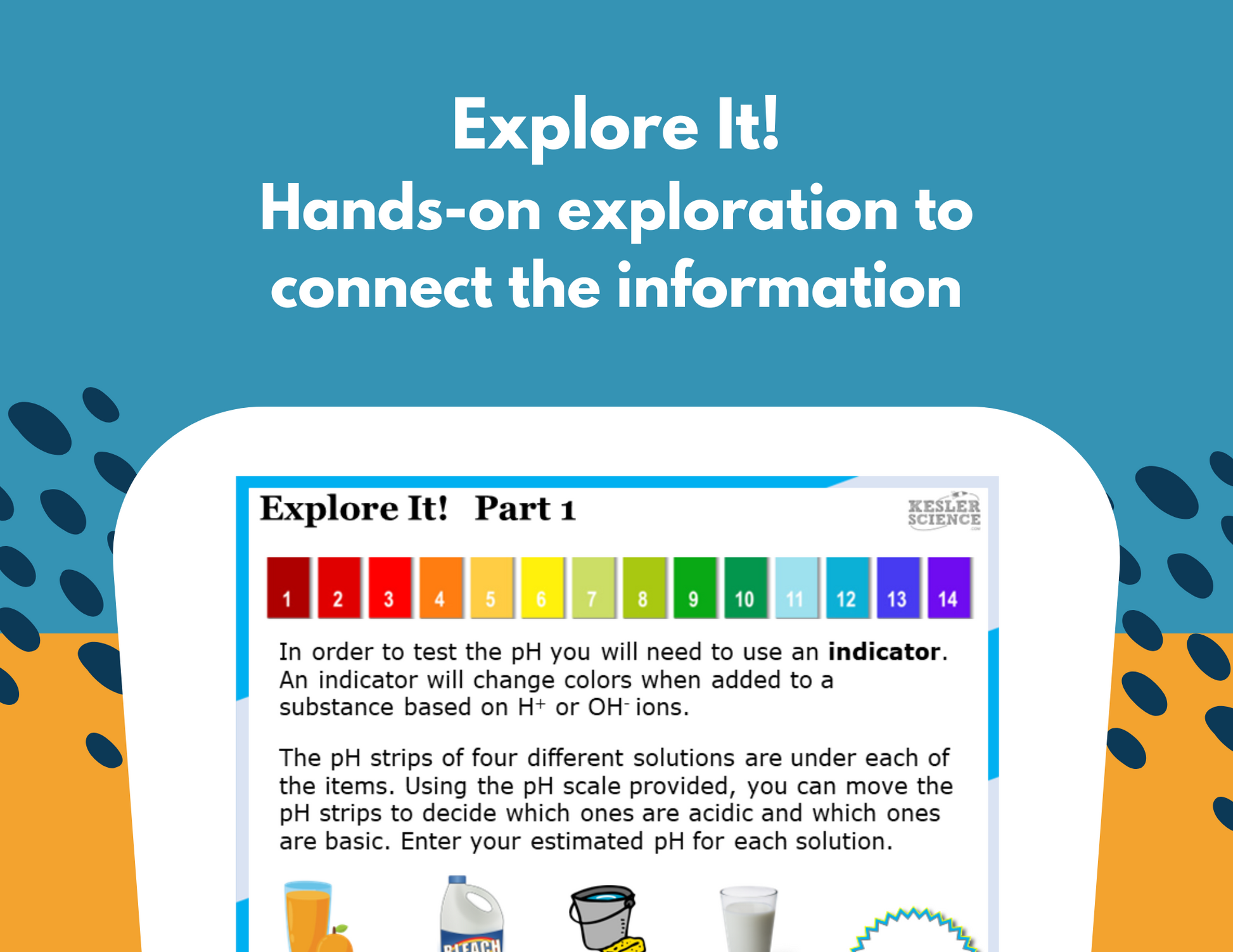 Acids & Bases Station Lab - MS 6-8 - Print, Virtual
