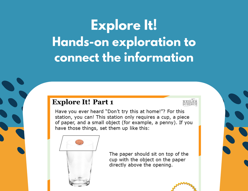 Newton's First Law: Inertia - Station Lab - MS