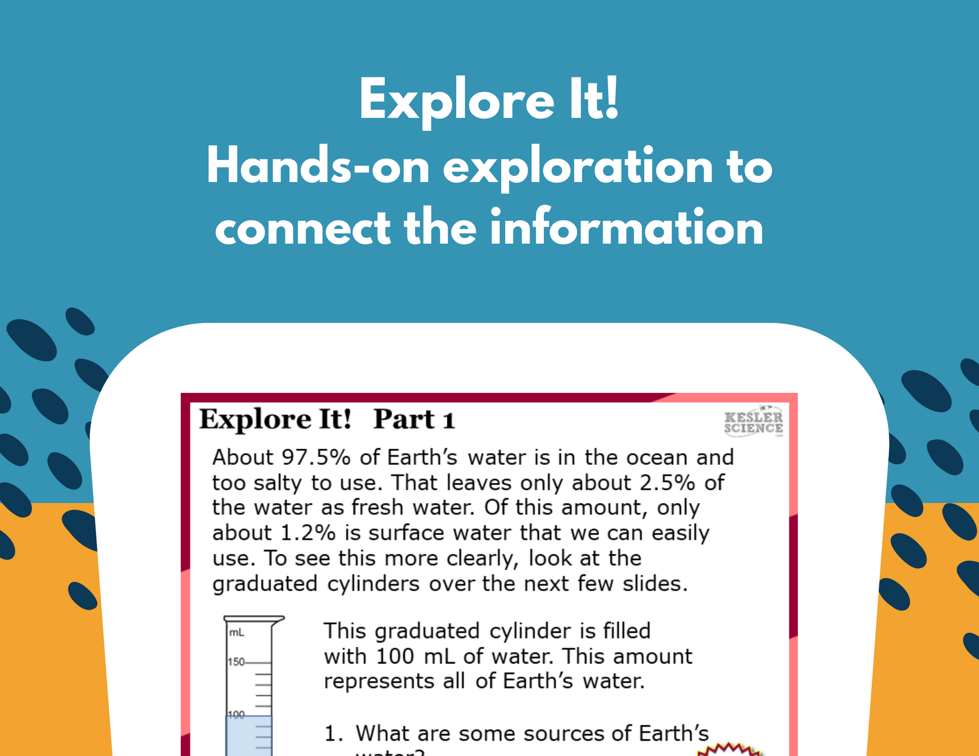 Distribution of Water on Earth - Student-Led Station Lab - 5th Grade