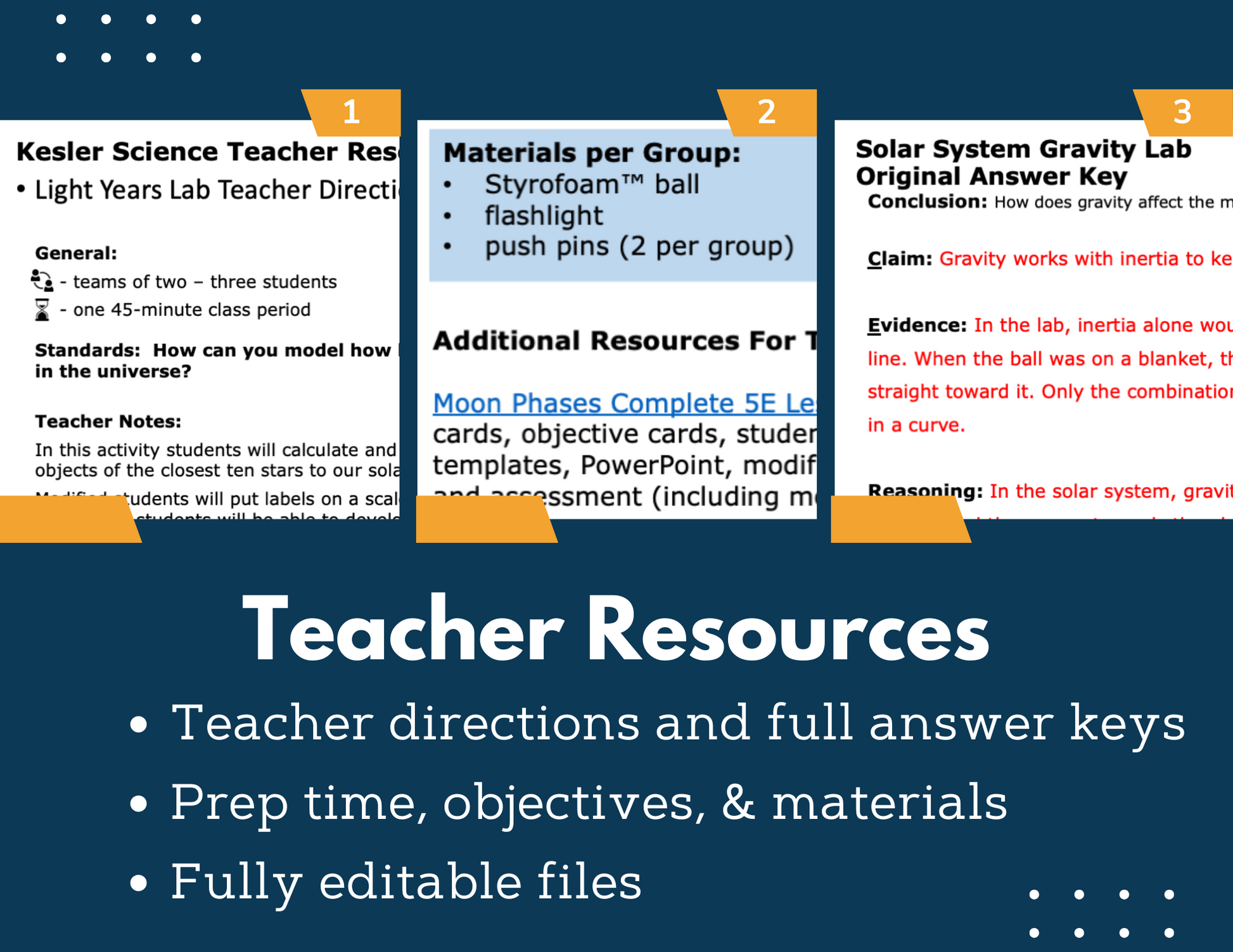 Space Bundle - Print Inquiry Labs with CER - Grades 6-8