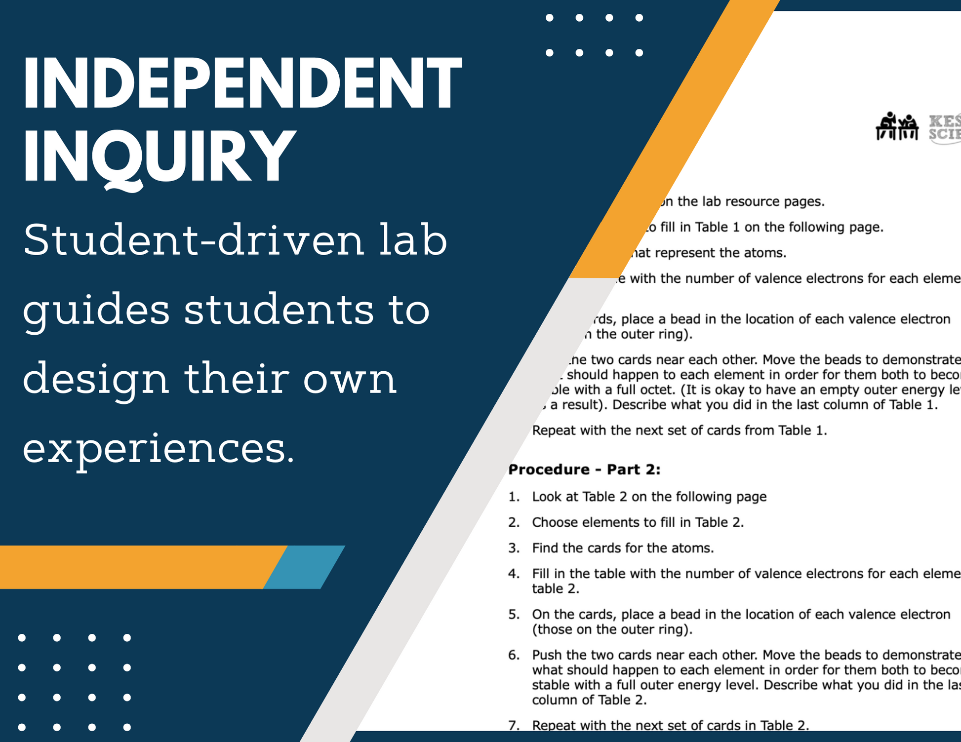 Chemical Bonds Inquiry Lab - MS 6-8 Science