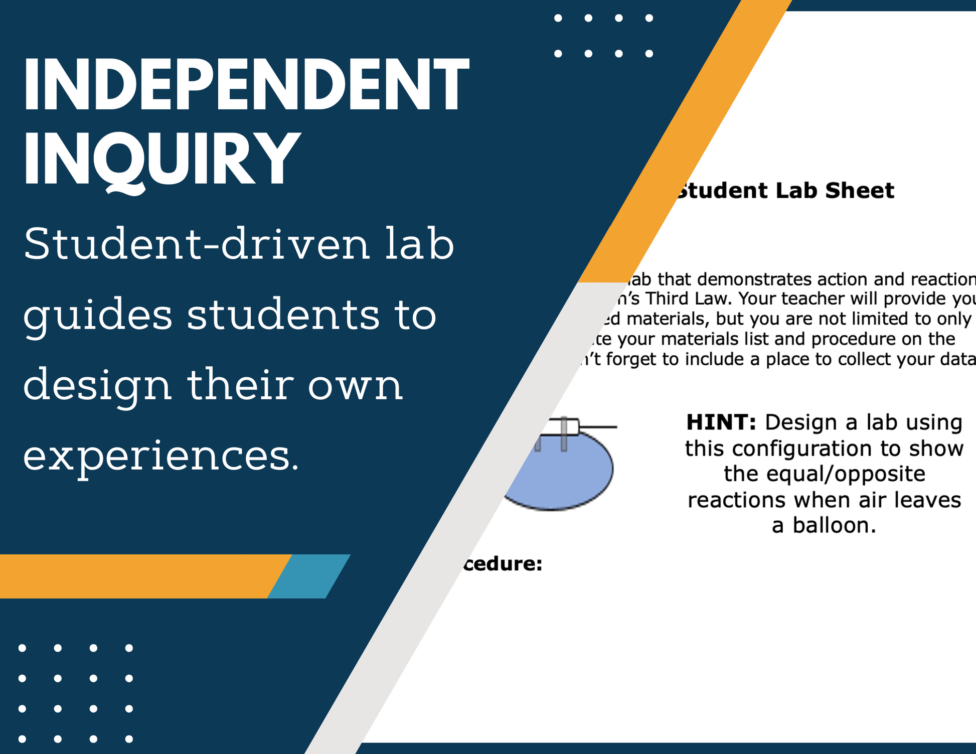 Newton's Third Law Inquiry Lab - NGSS MS PS2-1, TEKS 6-8