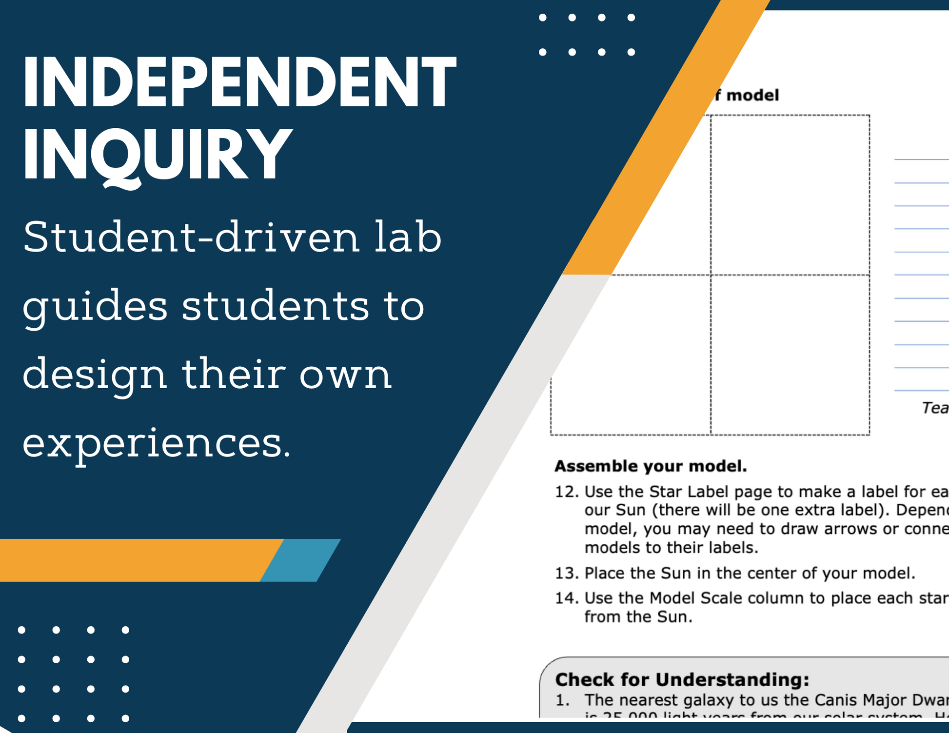 Light Years Inquiry Lab - MS 6-8 Science