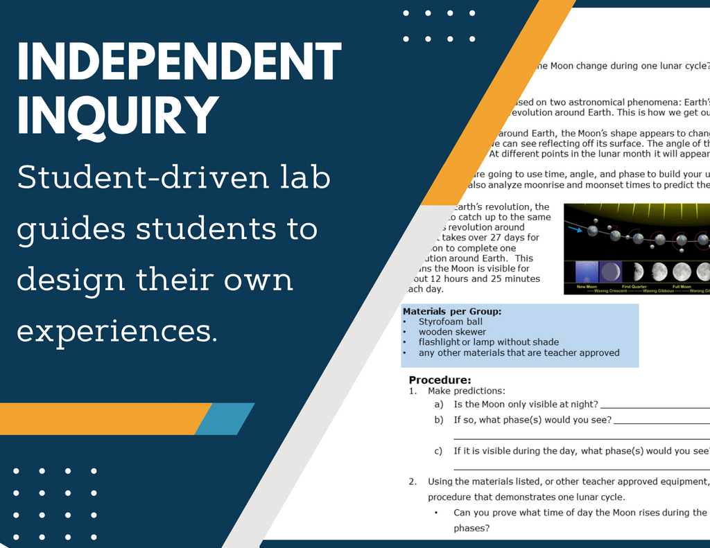 Space Bundle - Print Inquiry Labs with CER - Grades 6-8