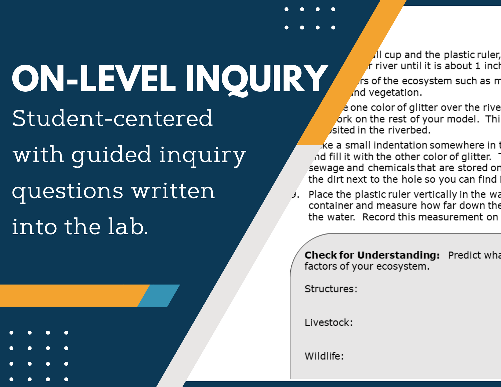 Catastrophic Events Inquiry Lab - MS 6-8 Science TEKS