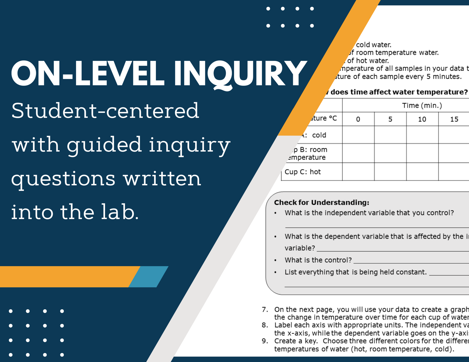 Energy Bundle - Print Inquiry Labs with CER - Grades 6-8