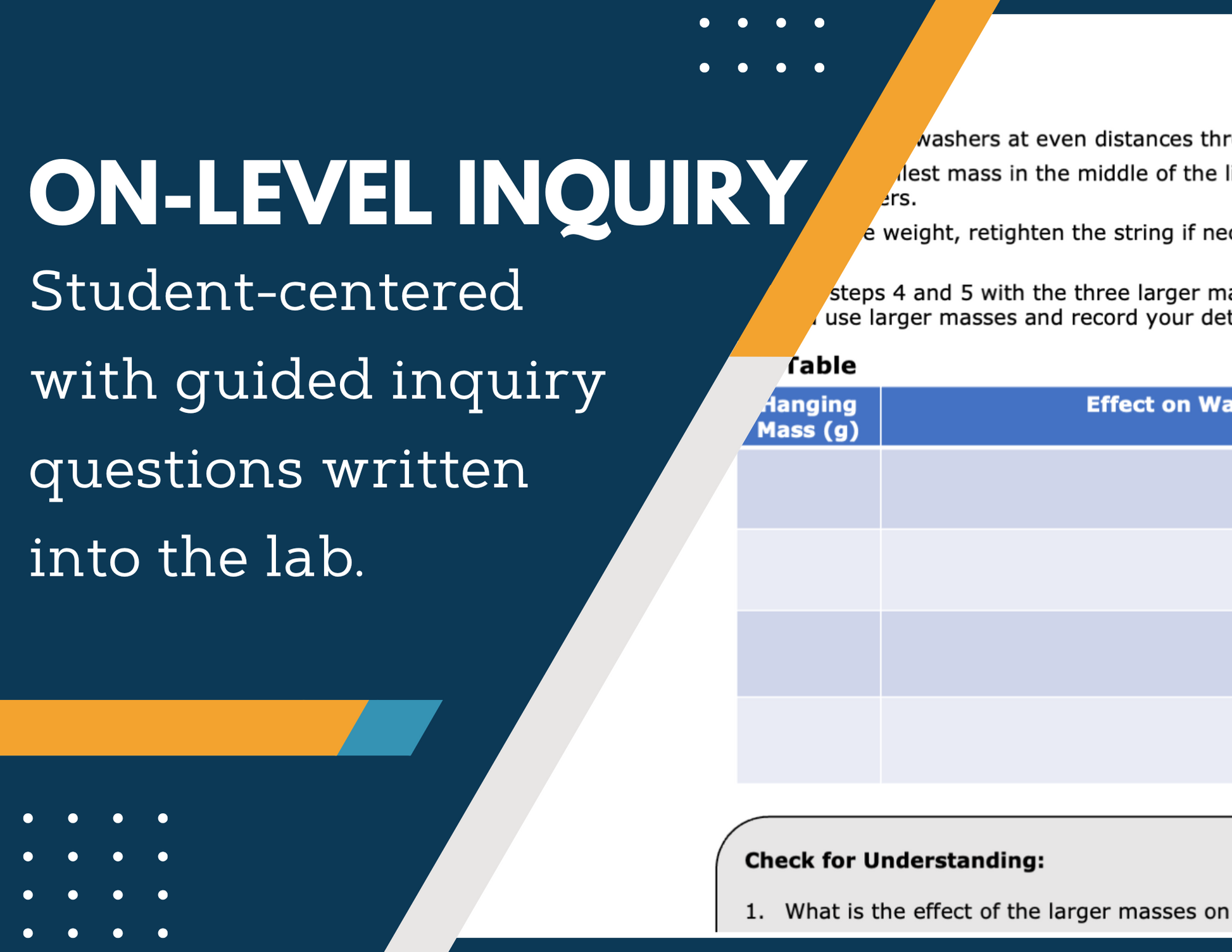 Gravity and Mass Inquiry Lab - NGSS MS PS2-4