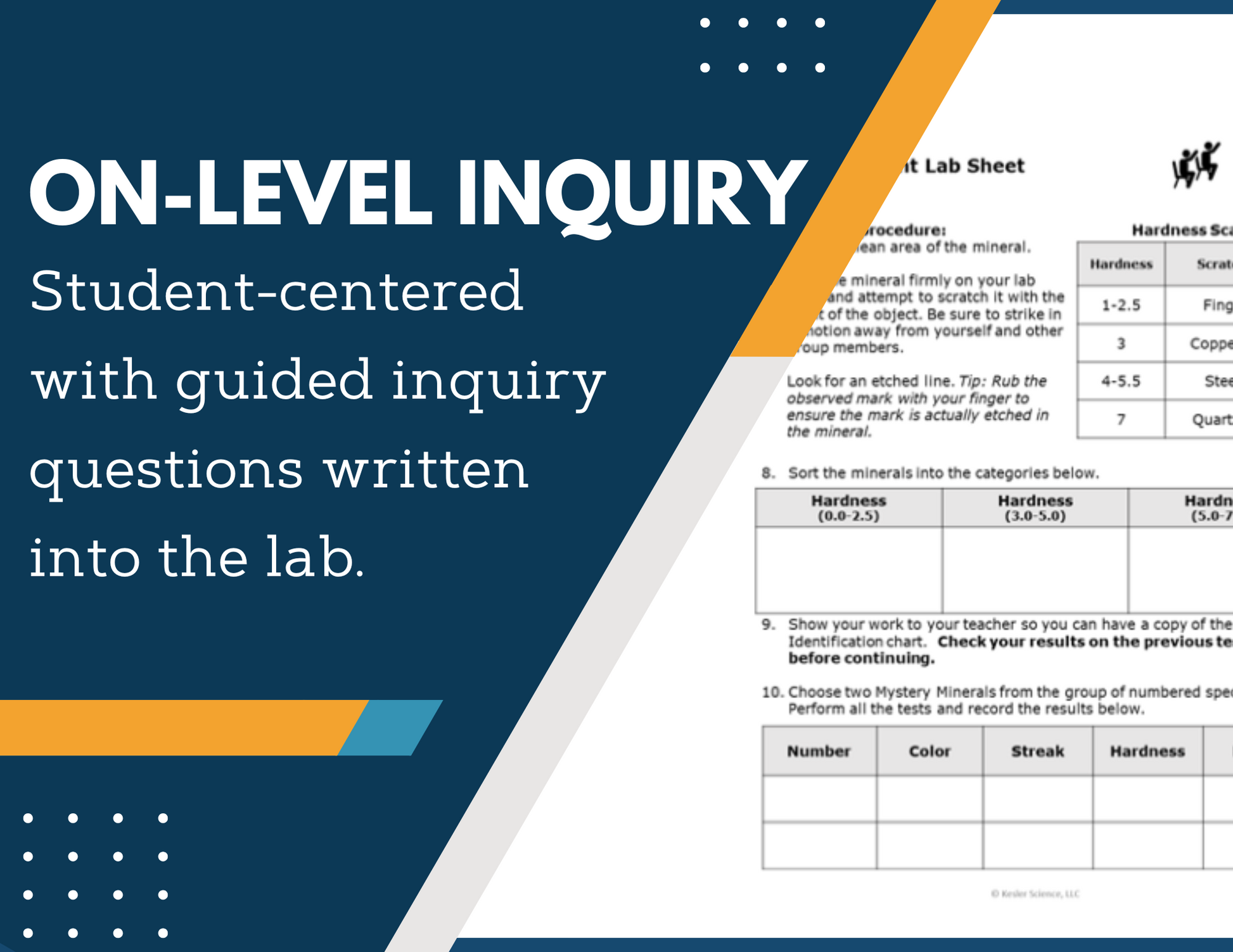 Minerals Inquiry Lab - MS 6-8 Science TEKS