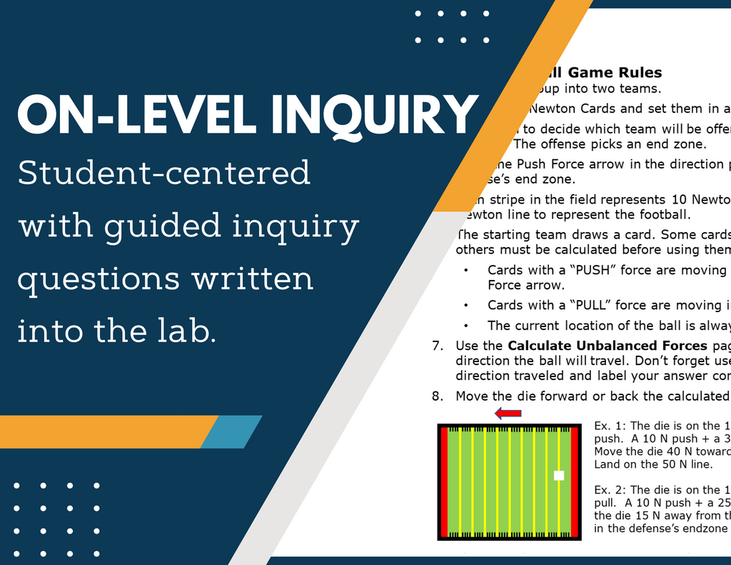 Net Force Inquiry Lab - MS 6-8 Science TEKS