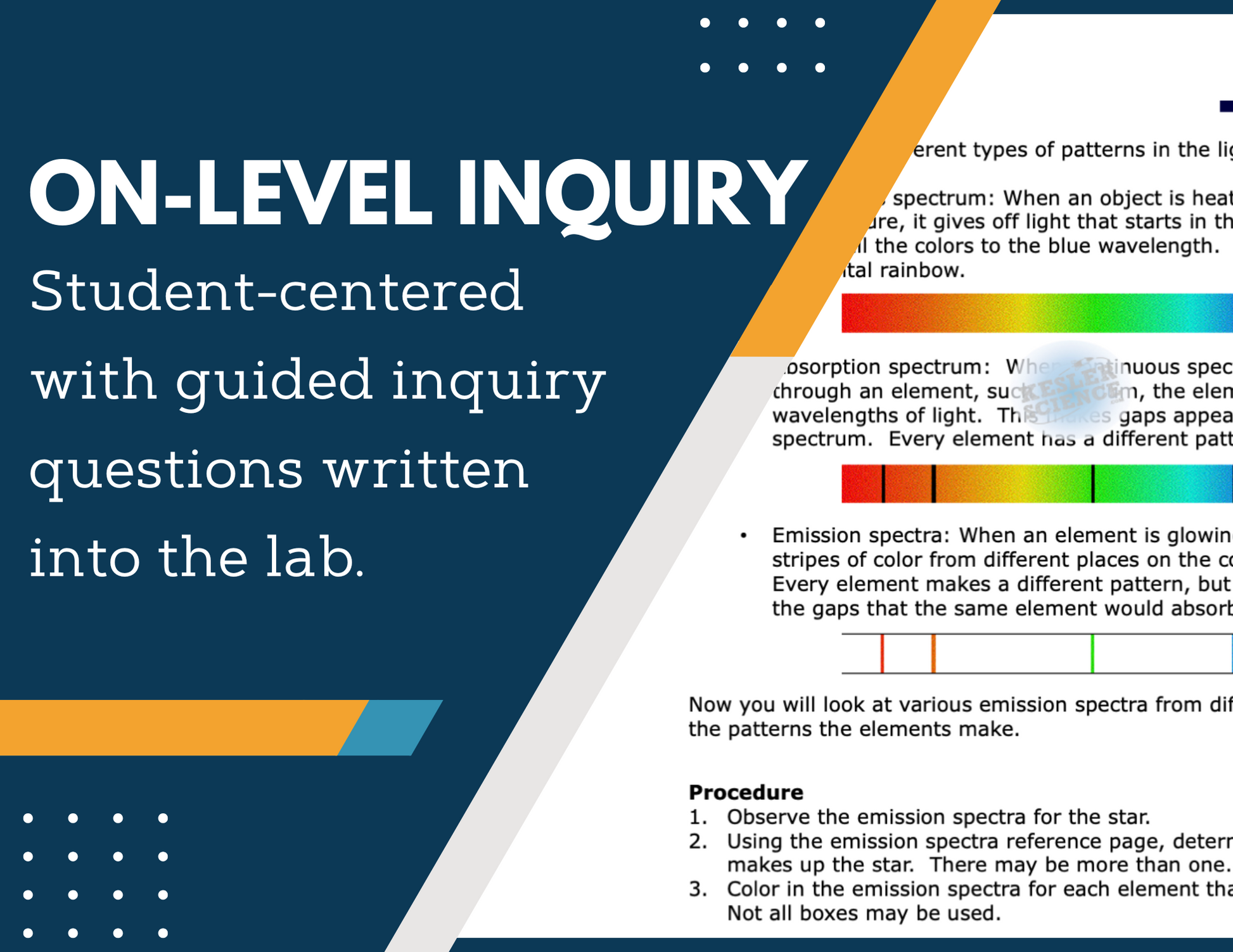 Electromagnetic Spectrum Inquiry Lab - MS 6-8 Science TEKS
