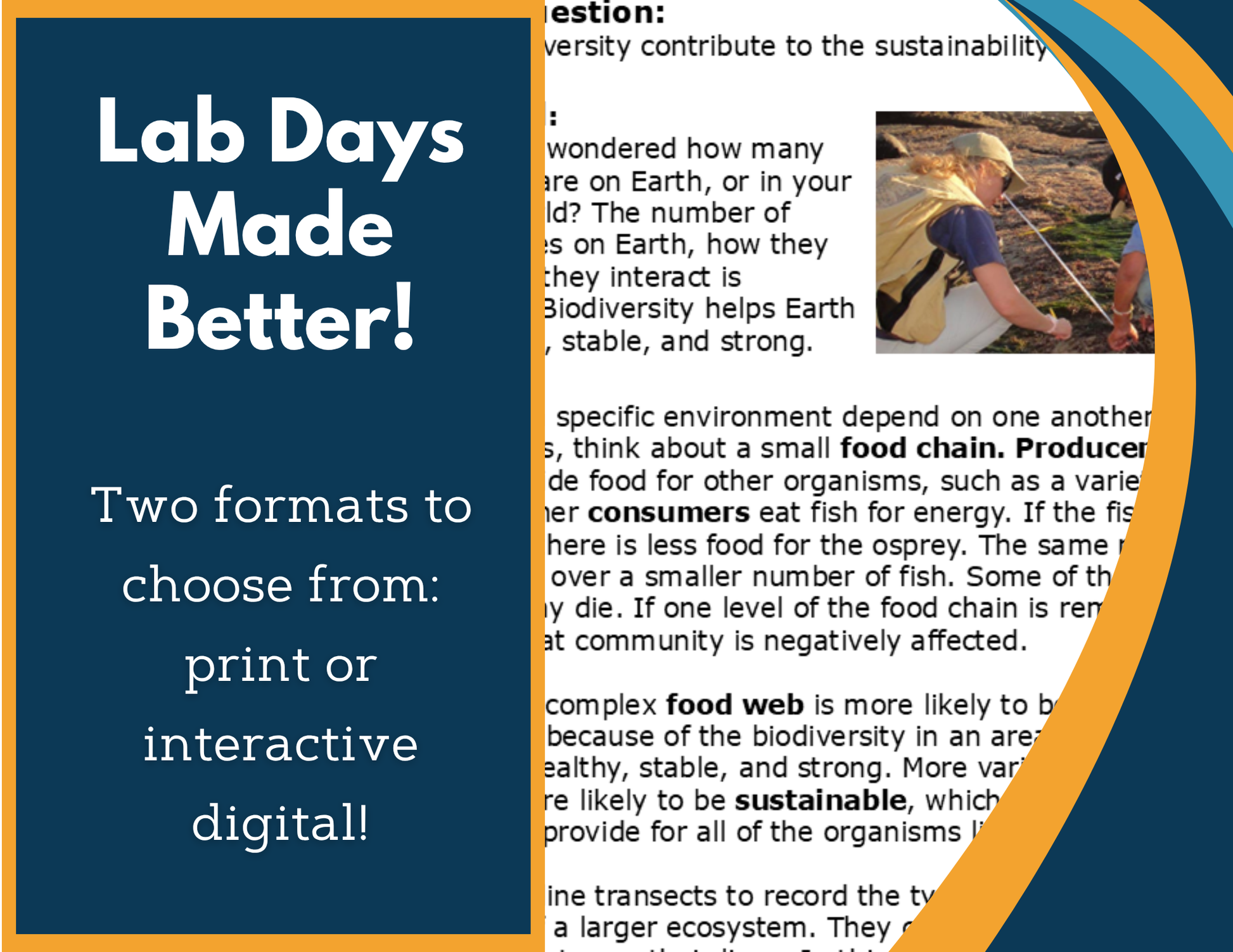Biodiversity Digital Inquiry Lab - MS 6-8