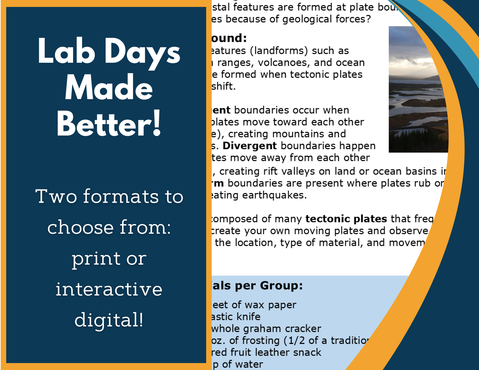 Plate Tectonics Digital Inquiry Lab - MS 6-8