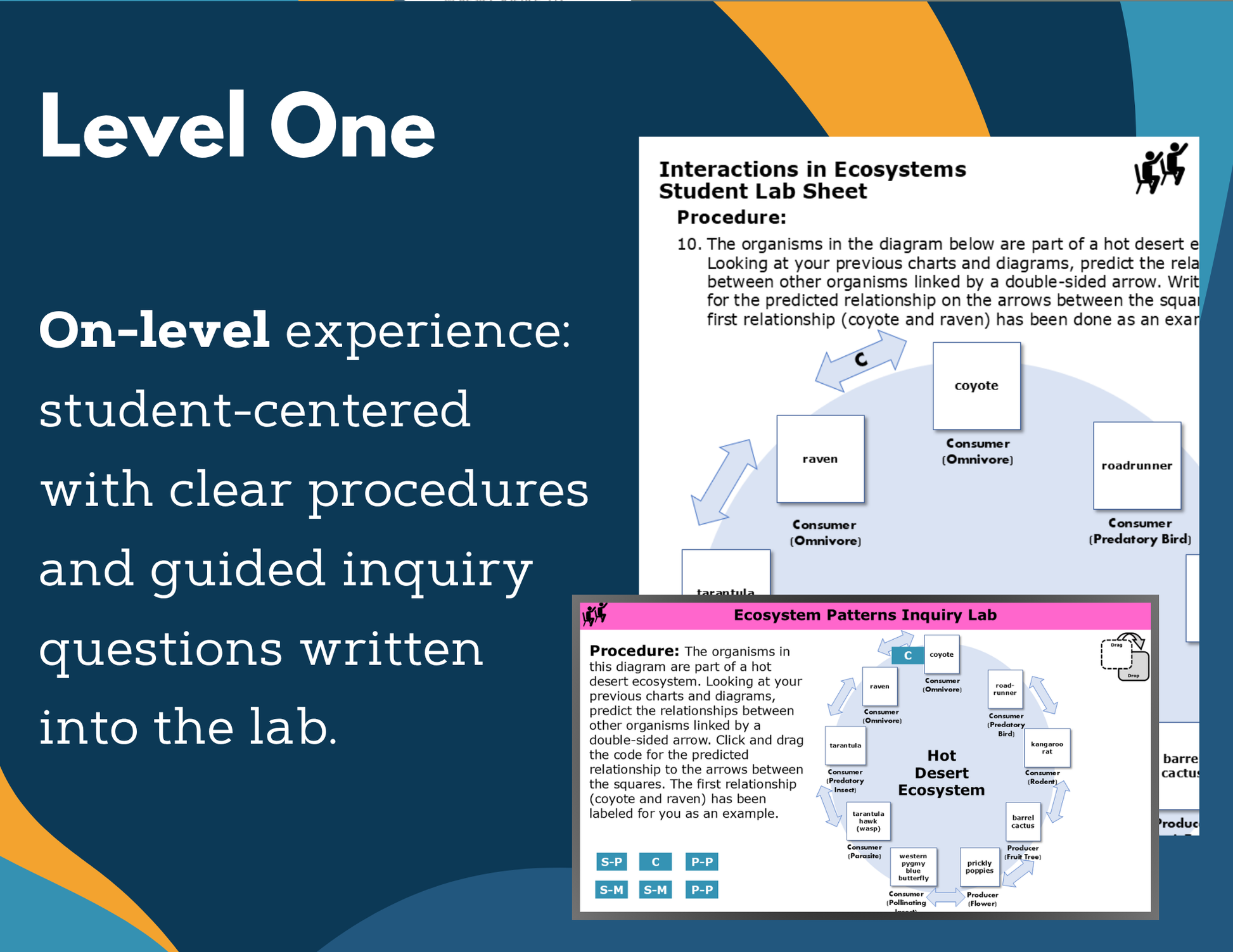 Interactions in Ecosystems Digital Inquiry Lab - NGSS MS LS2-2