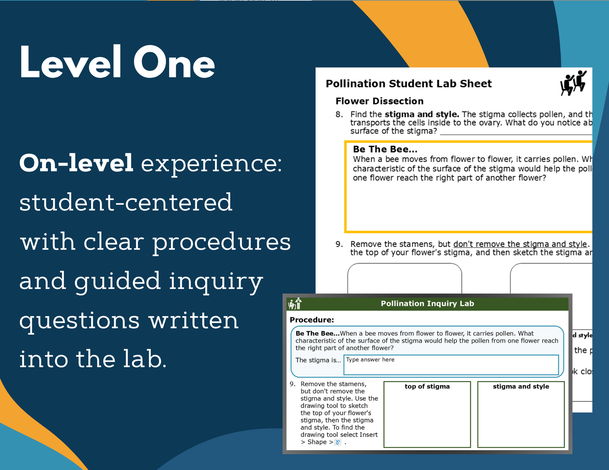 Pollination Digital Inquiry Lab &  - NGSS MS LS1-4