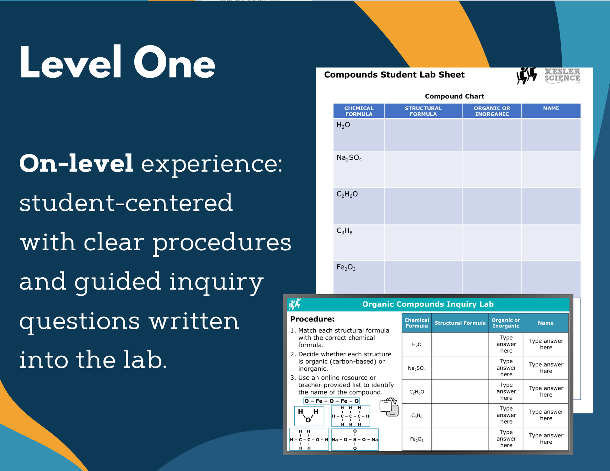 Organic Compounds Digital Inquiry Lab - MS 6-8