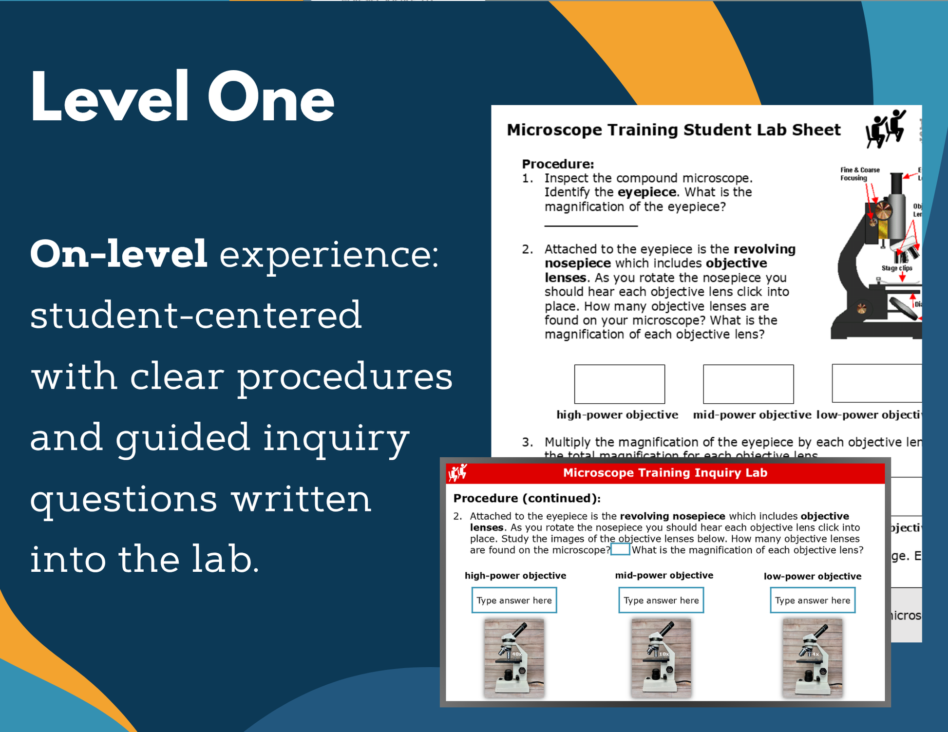 Microscope Training Digital Inquiry Lab - MS 6-8