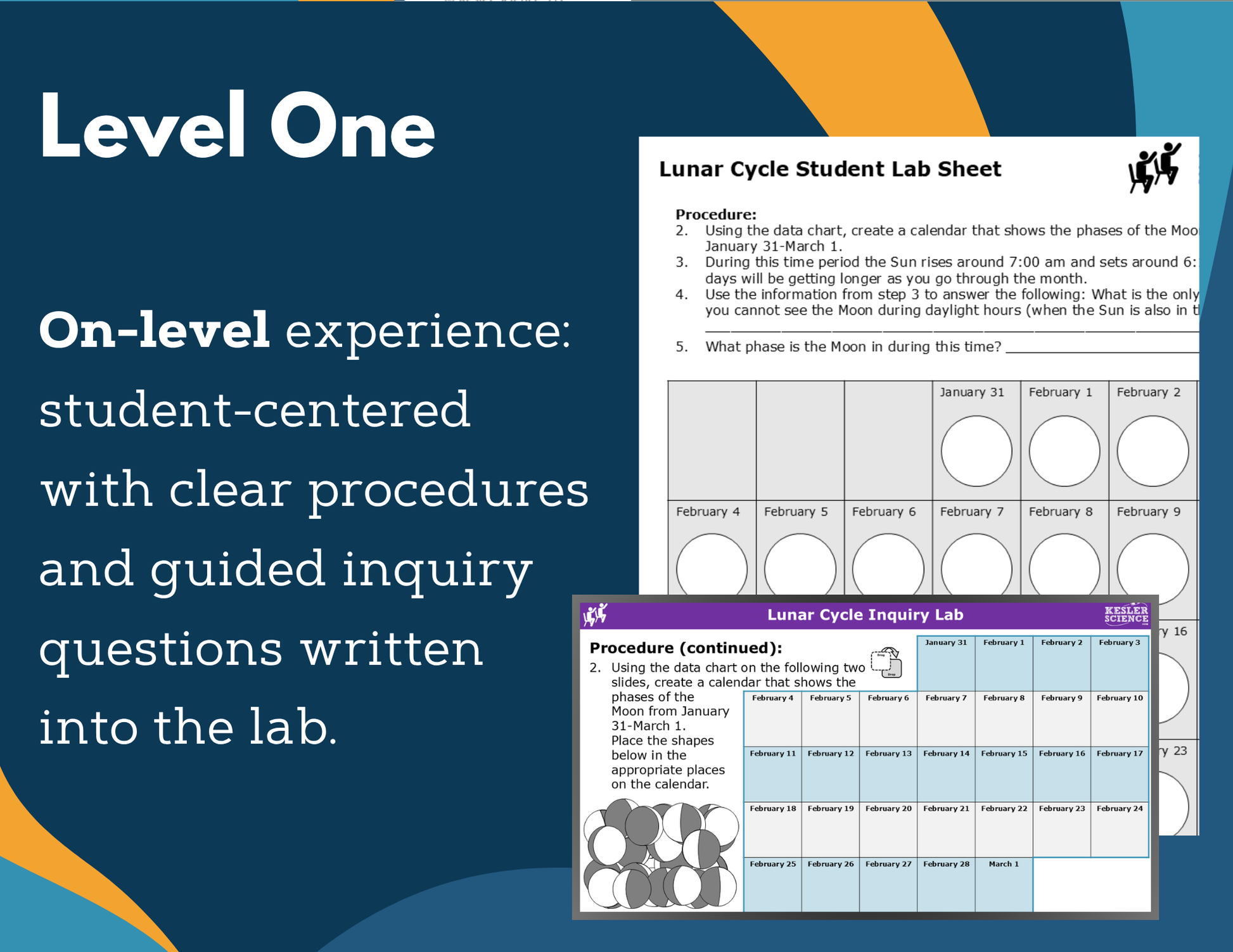 Lunar Cycle Digital Inquiry Lab - MS 6-8