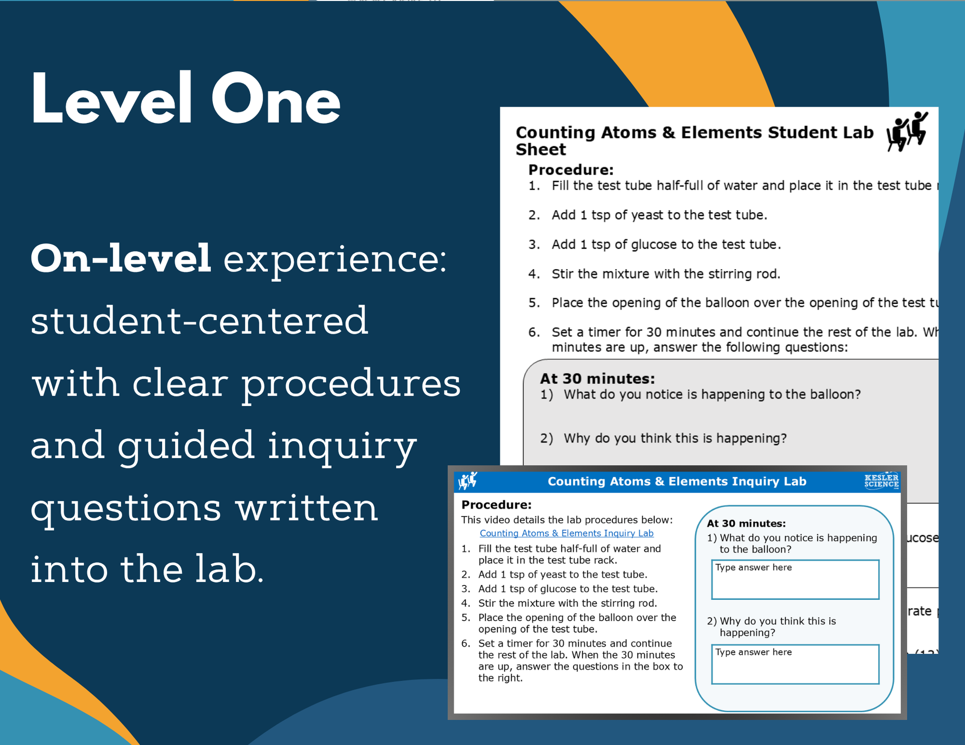 Counting Atoms & Elements Digital Inquiry Lab - NGSS MS PS1-5