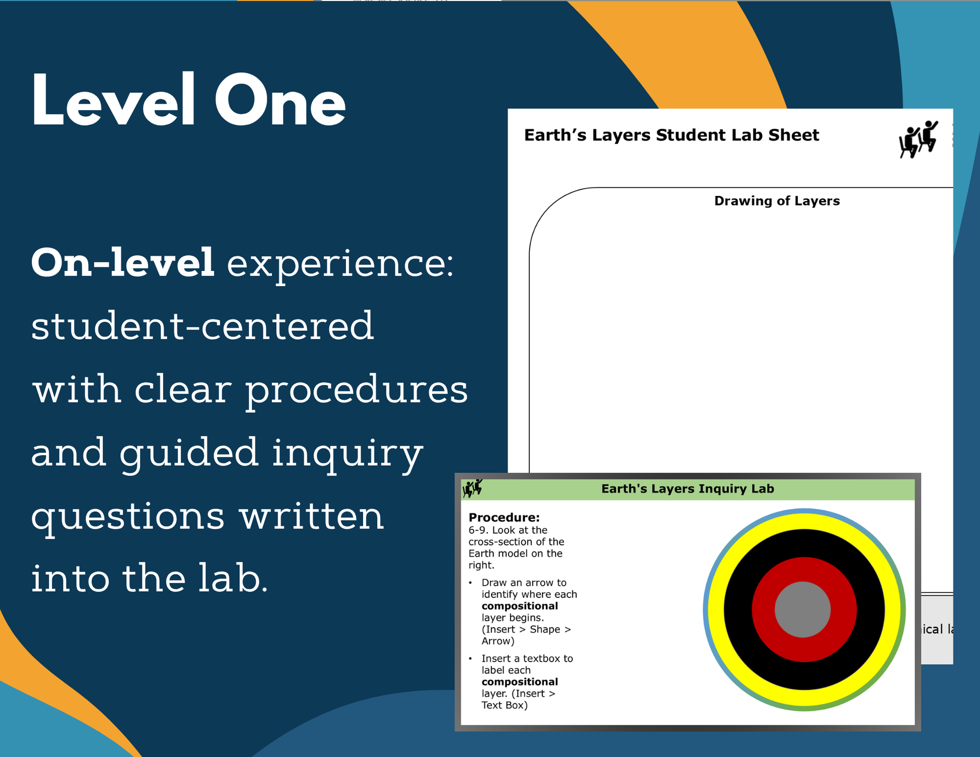 Earth's Layers Digital Inquiry Lab - MS 6-8