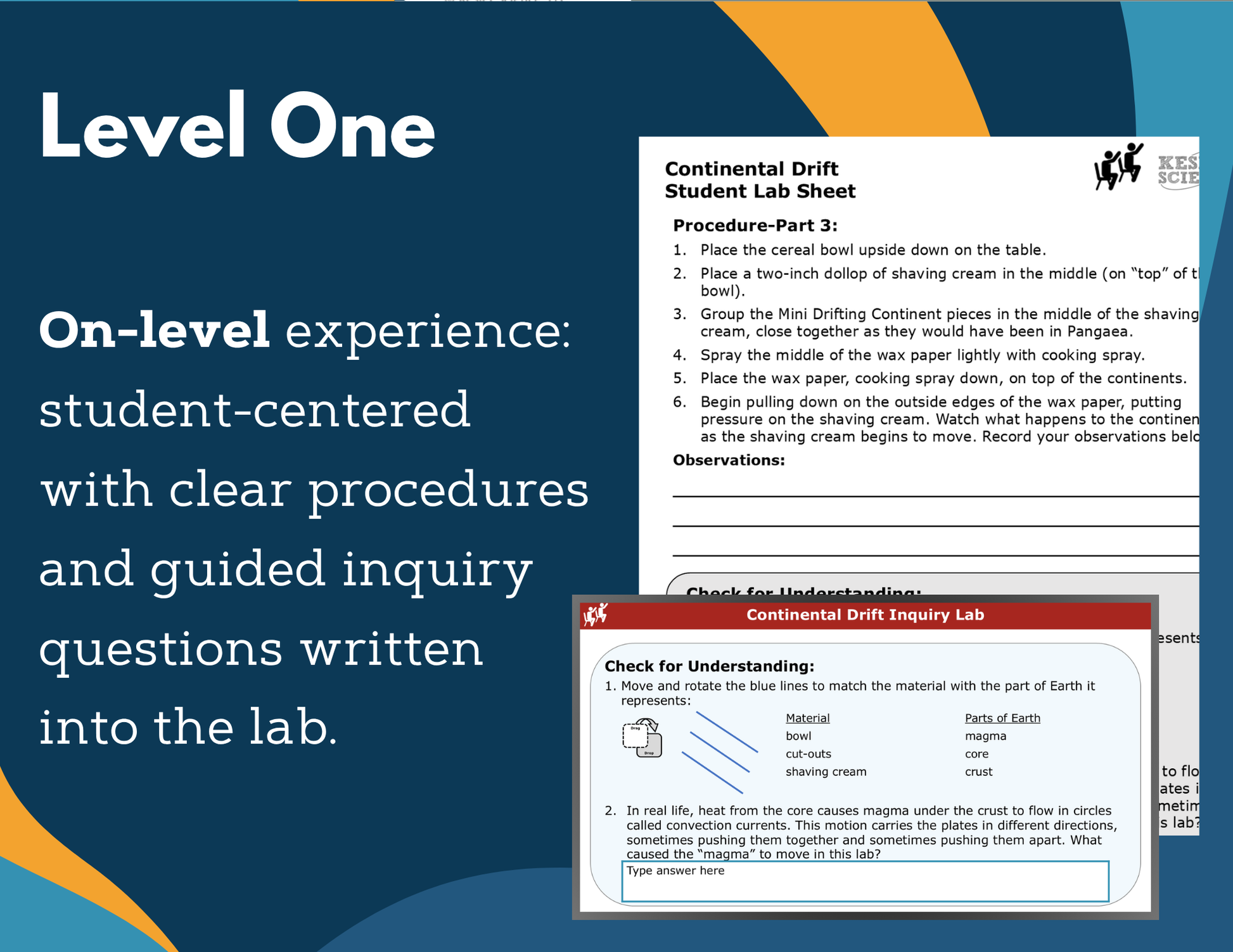 Continental Drift Digital Inquiry Lab - MS 6-8