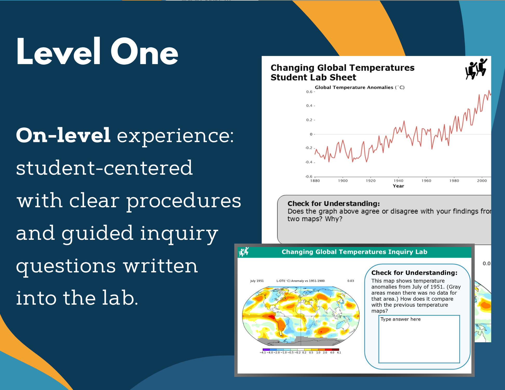 Changing Global Temperatures Digital Inquiry Lab - NGSS MS ESS3-5