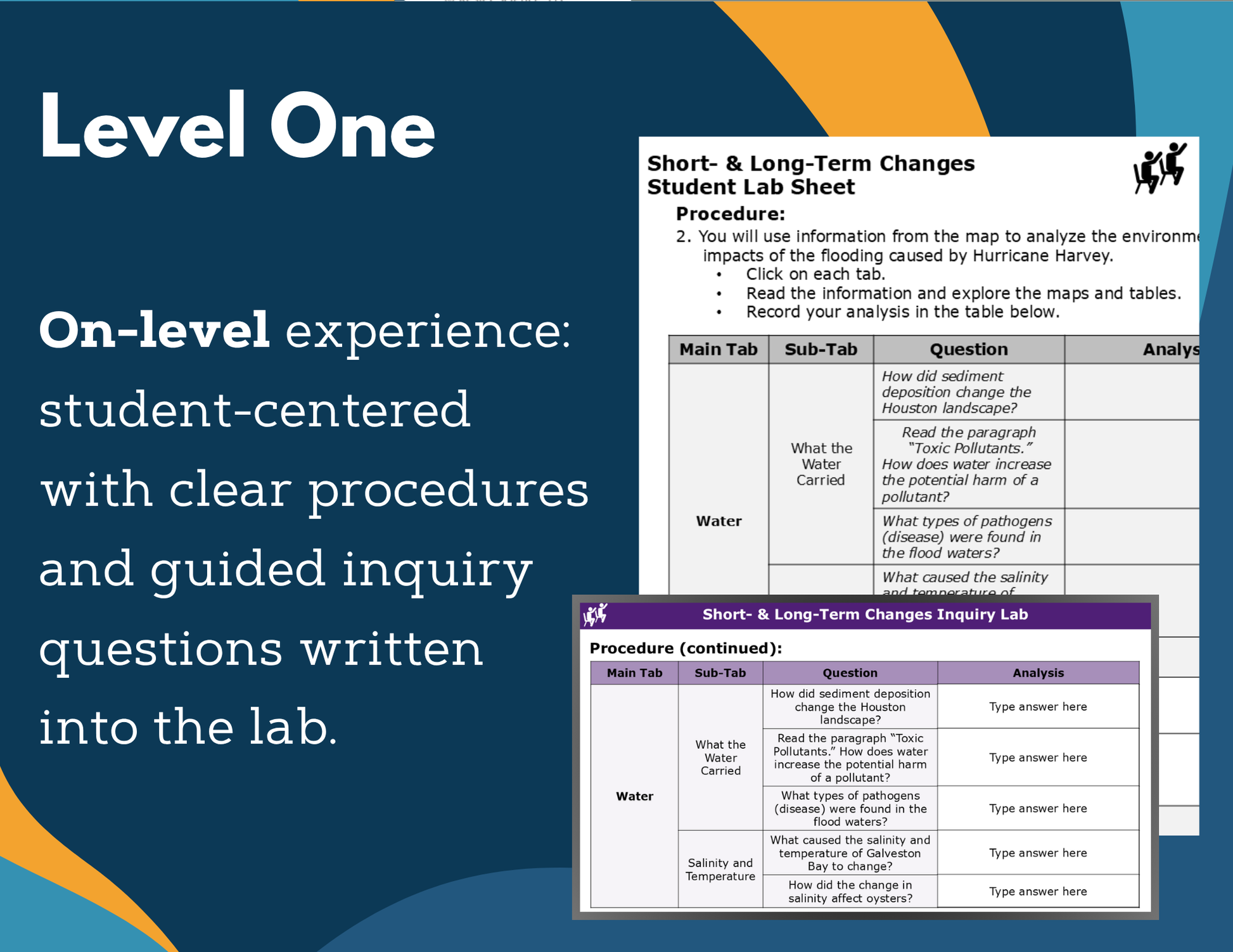 Short- & Long-term Changes Digital Inquiry Lab - MS 6-8