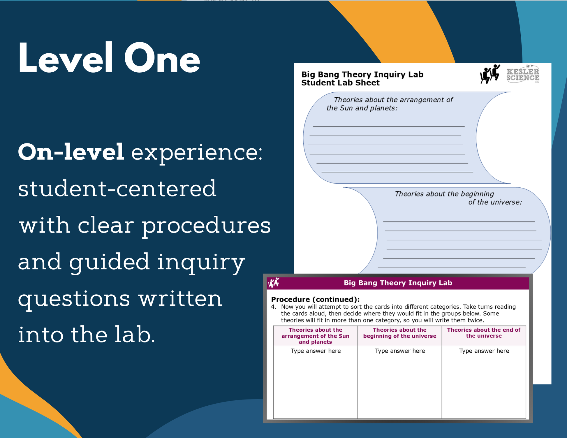 Big Bang Theory Digital Inquiry Lab - MS 6-8
