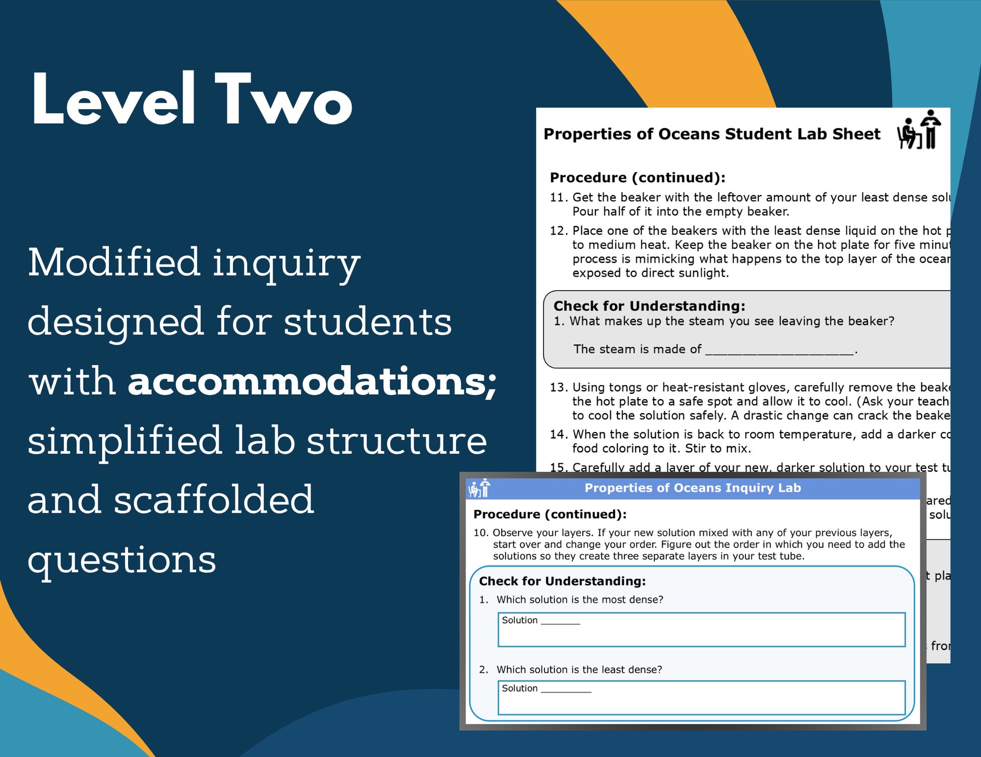 Properties of Oceans Digital Inquiry Lab - MS 6-8