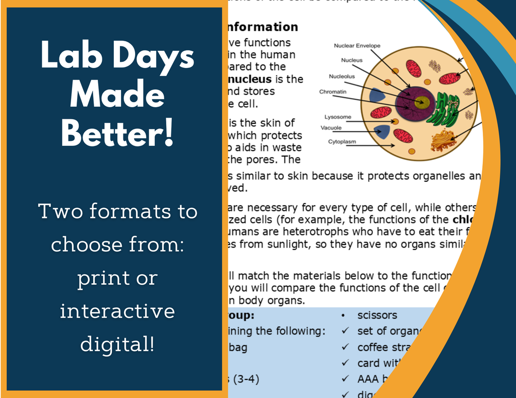 Cells vs Systems Digital Inquiry Lab - MS 6-8