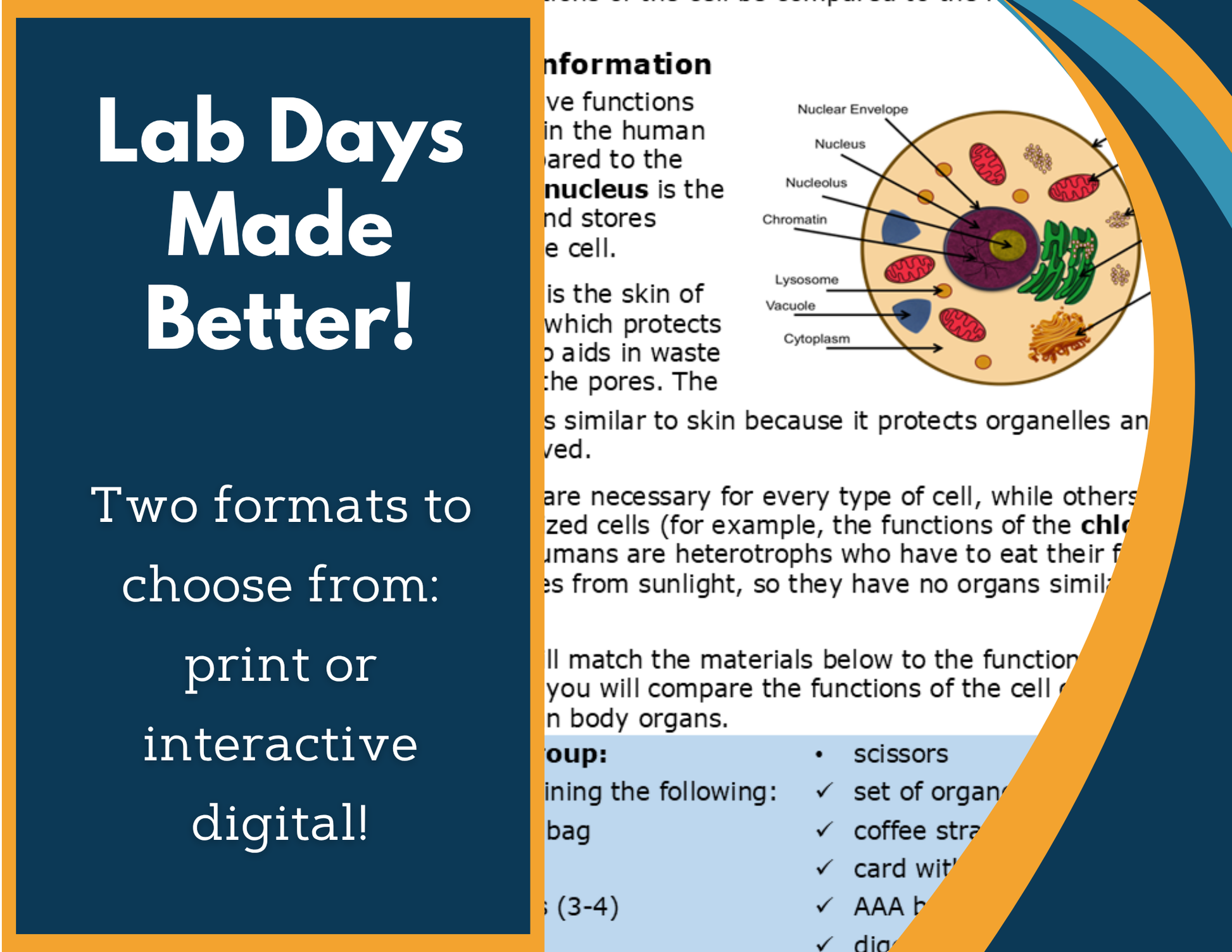 Cells vs Systems Digital Inquiry Lab - MS 6-8