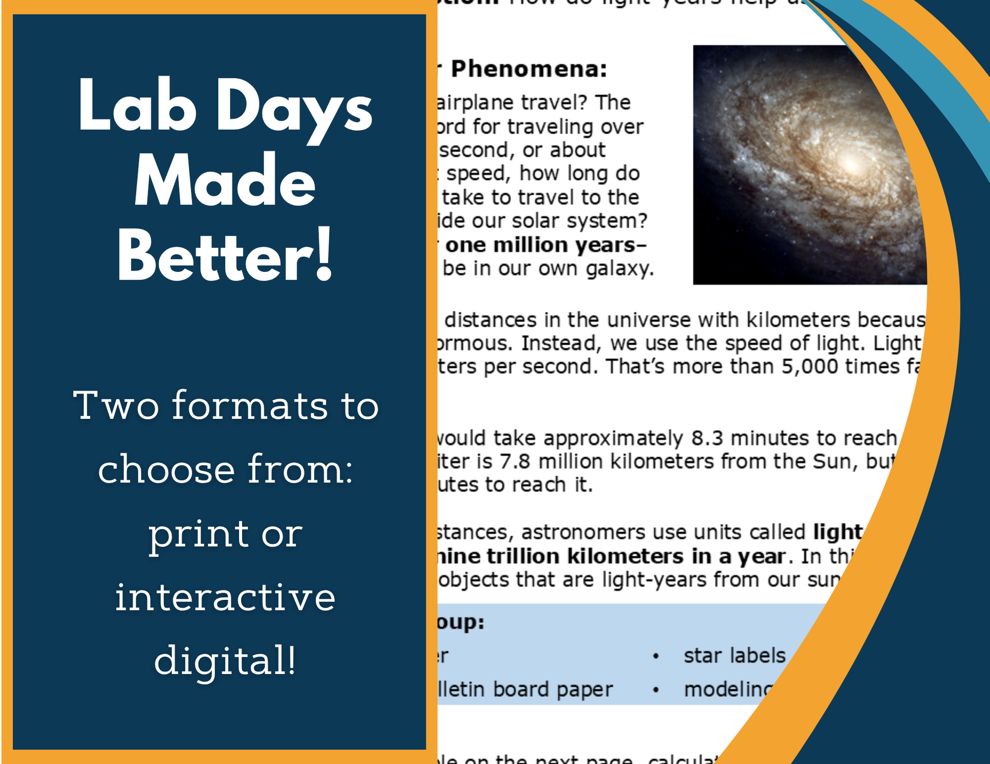 Light-Years Digital Inquiry Lab - MS 6-8