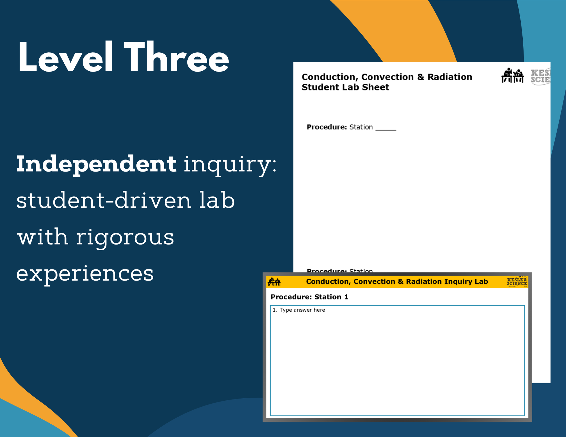 Conduction, Convection, Radiation Digital Inquiry Lab - MS 6-8